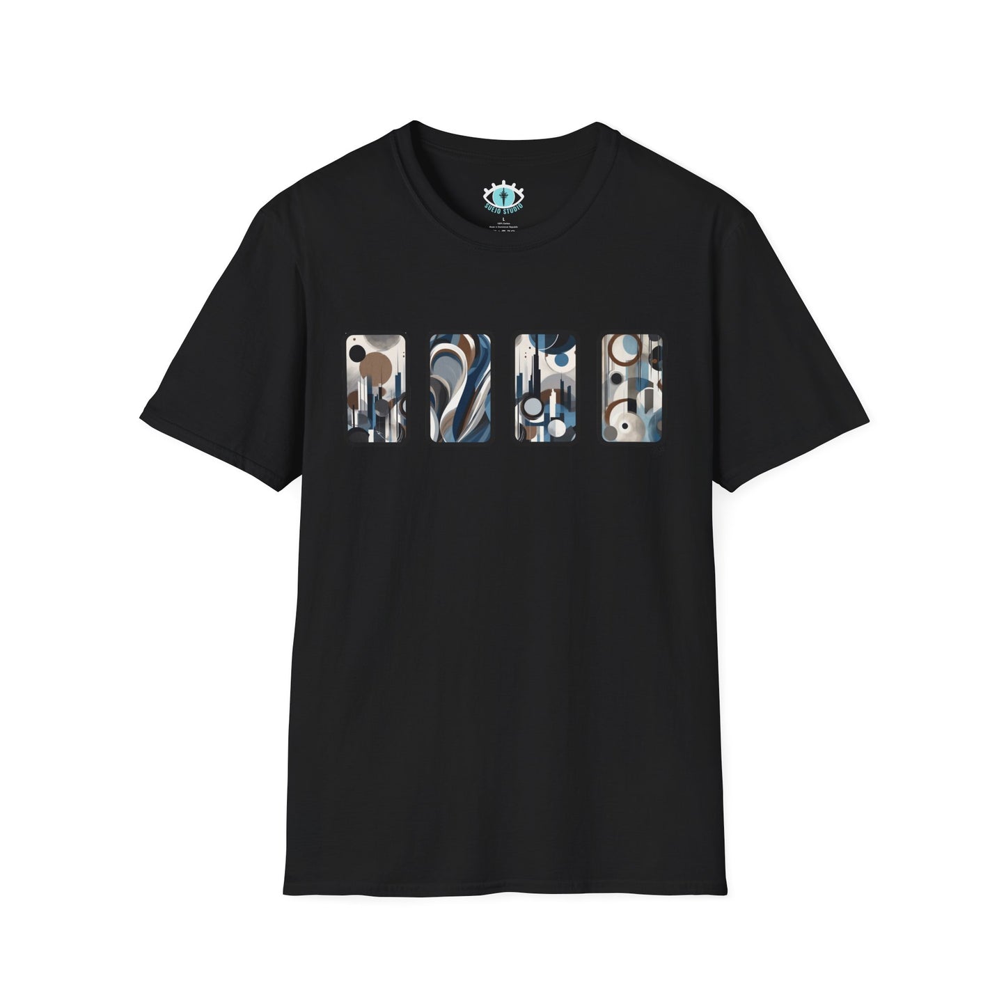 “Skyline” Abstract Art - Unisex T-Shirt