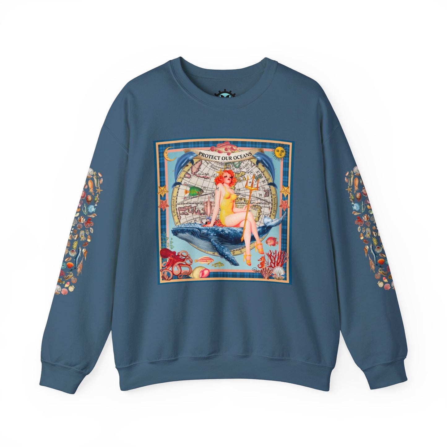Protect Our Oceans - Unisex Crewneck Sweatshirt
