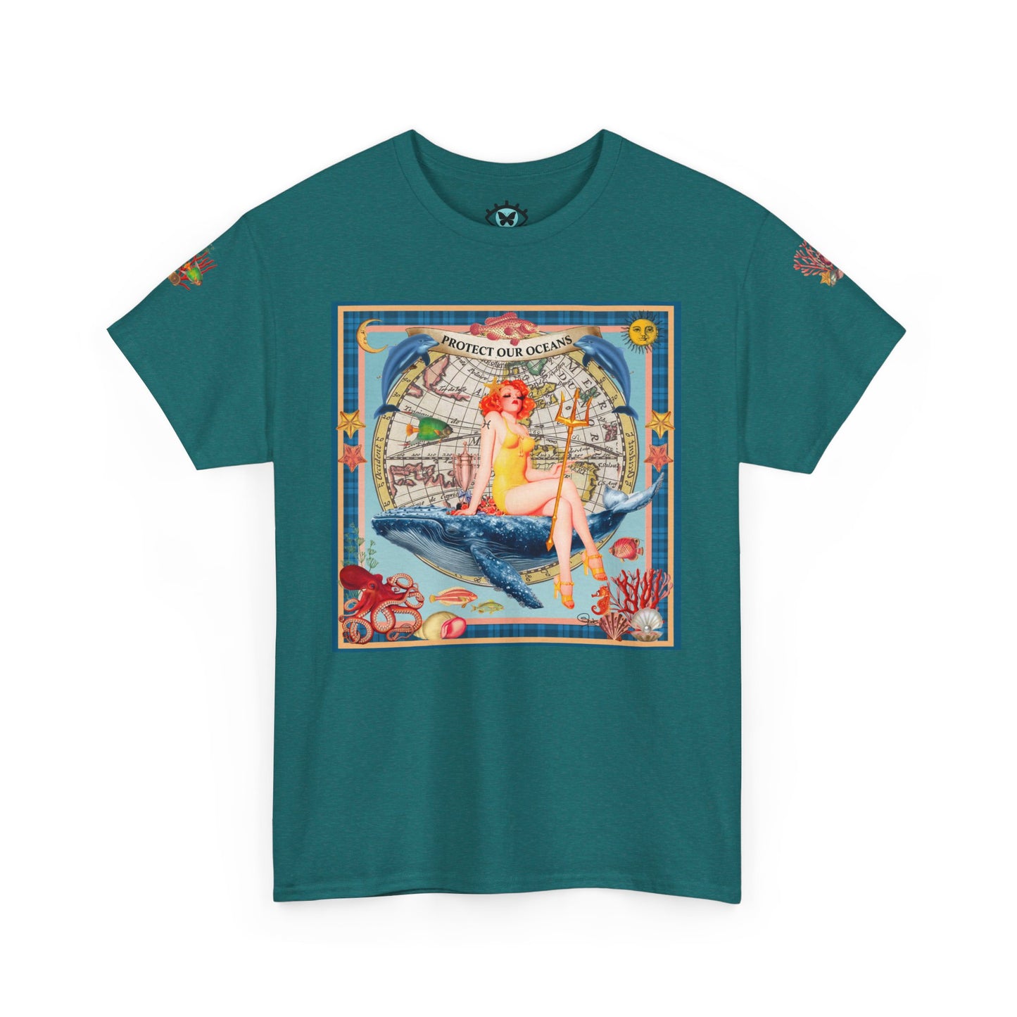 Protect Our Oceans - Unisex Cotton T-Shirt