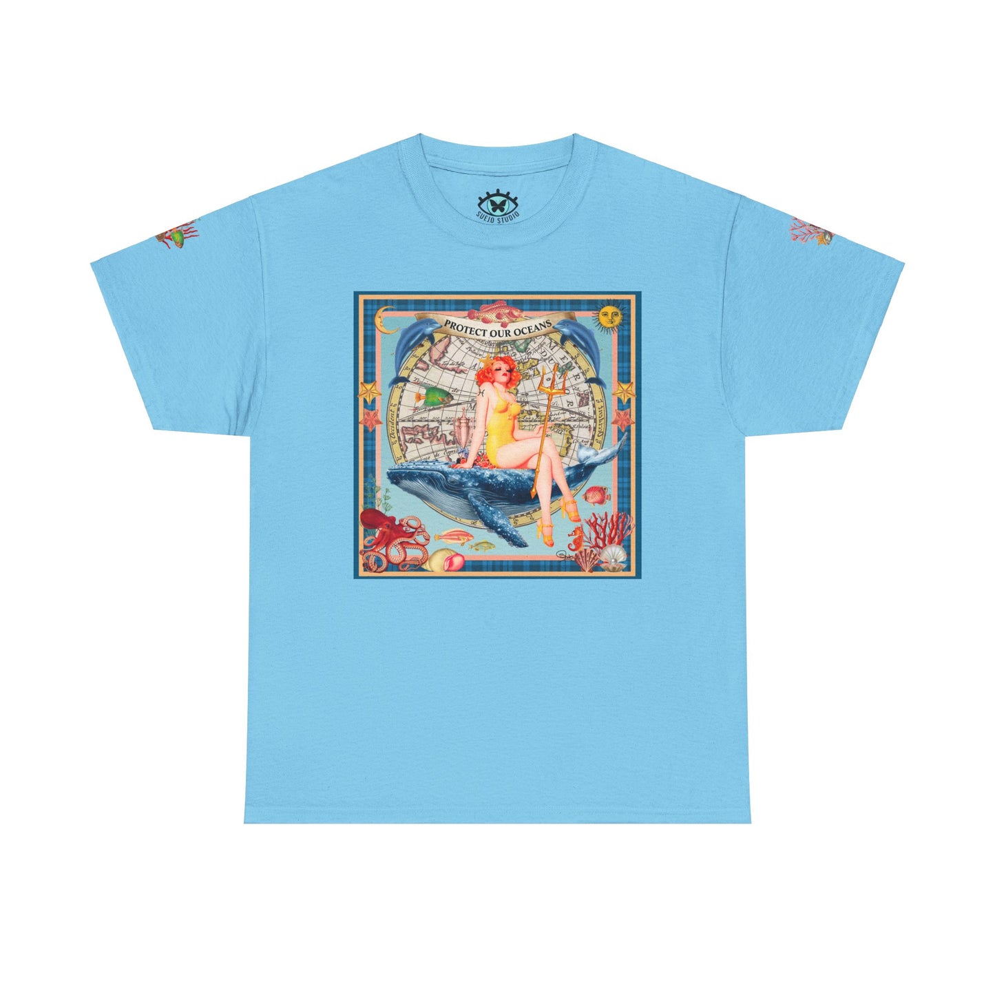Protect Our Oceans - Unisex Cotton T-Shirt