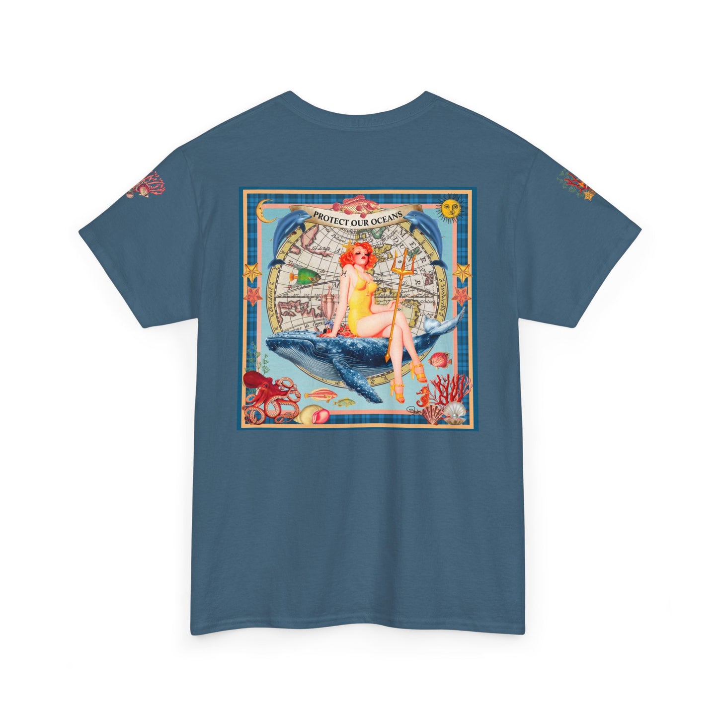 Protect Our Oceans - Unisex Cotton T-Shirt