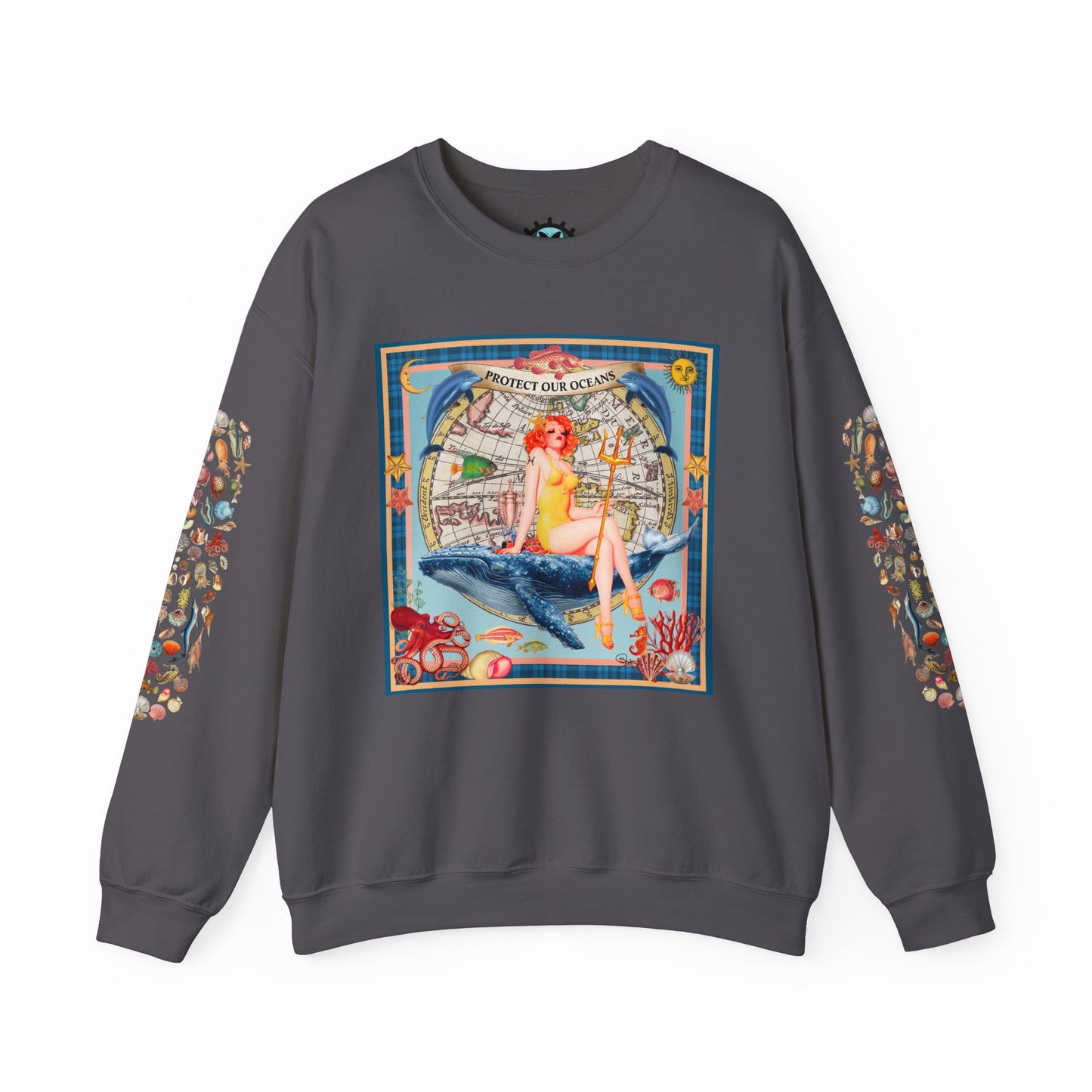 Protect Our Oceans - Unisex Crewneck Sweatshirt