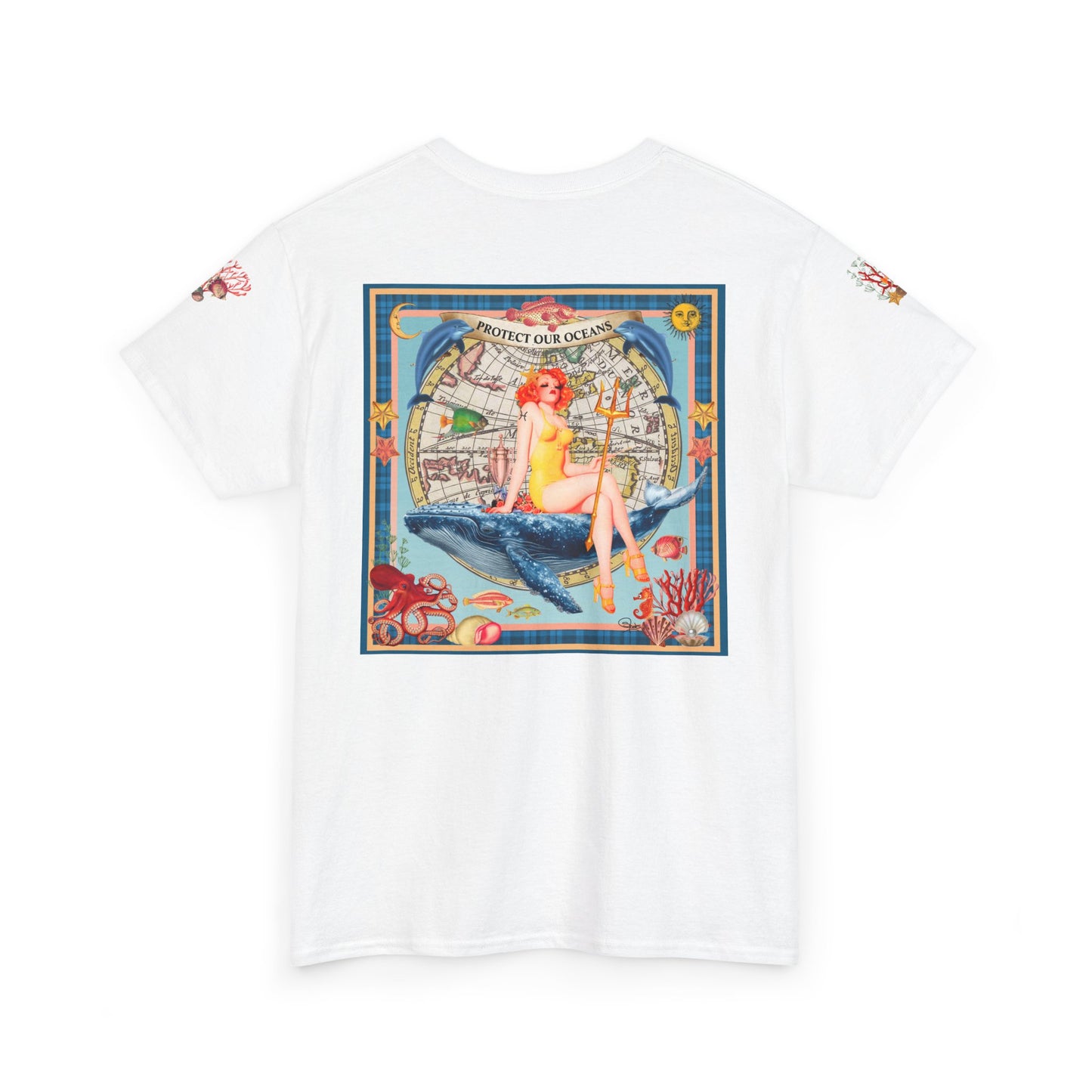 Protect Our Oceans - Unisex Cotton T-Shirt