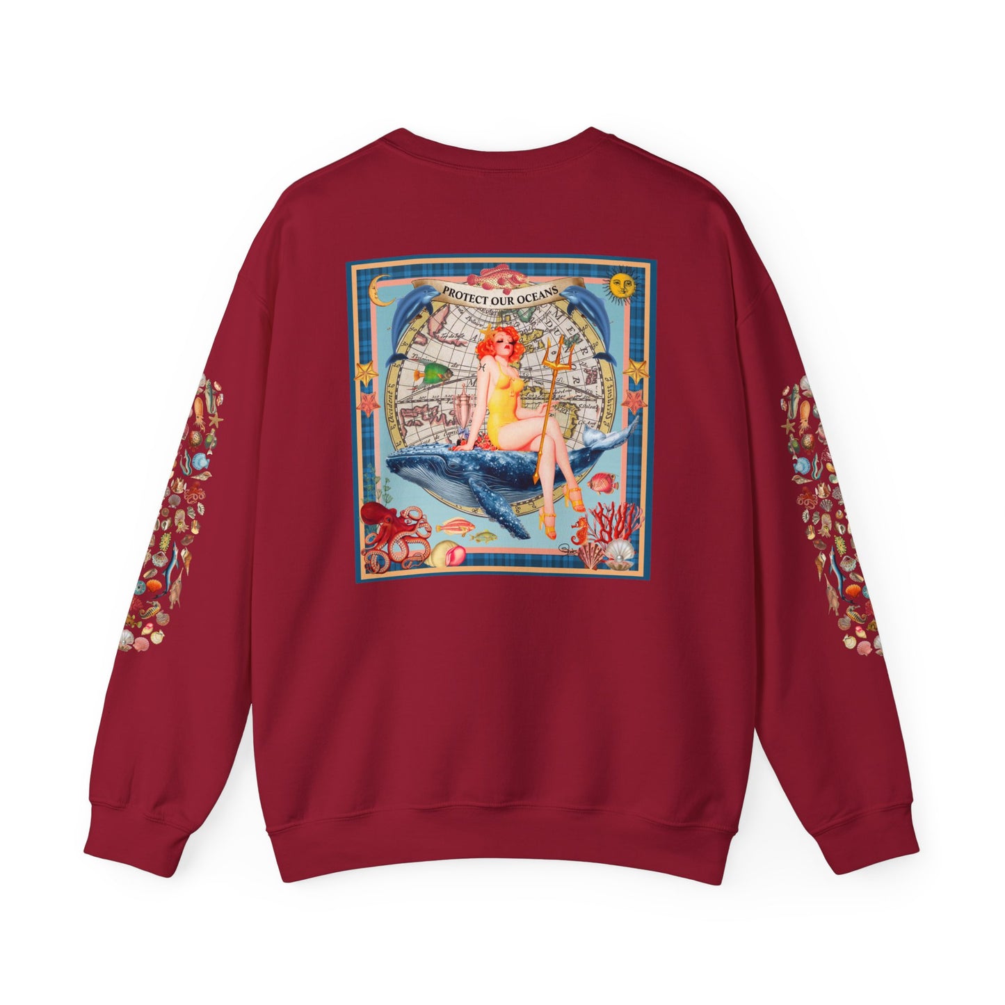 Protect Our Oceans - Unisex Crewneck Sweatshirt