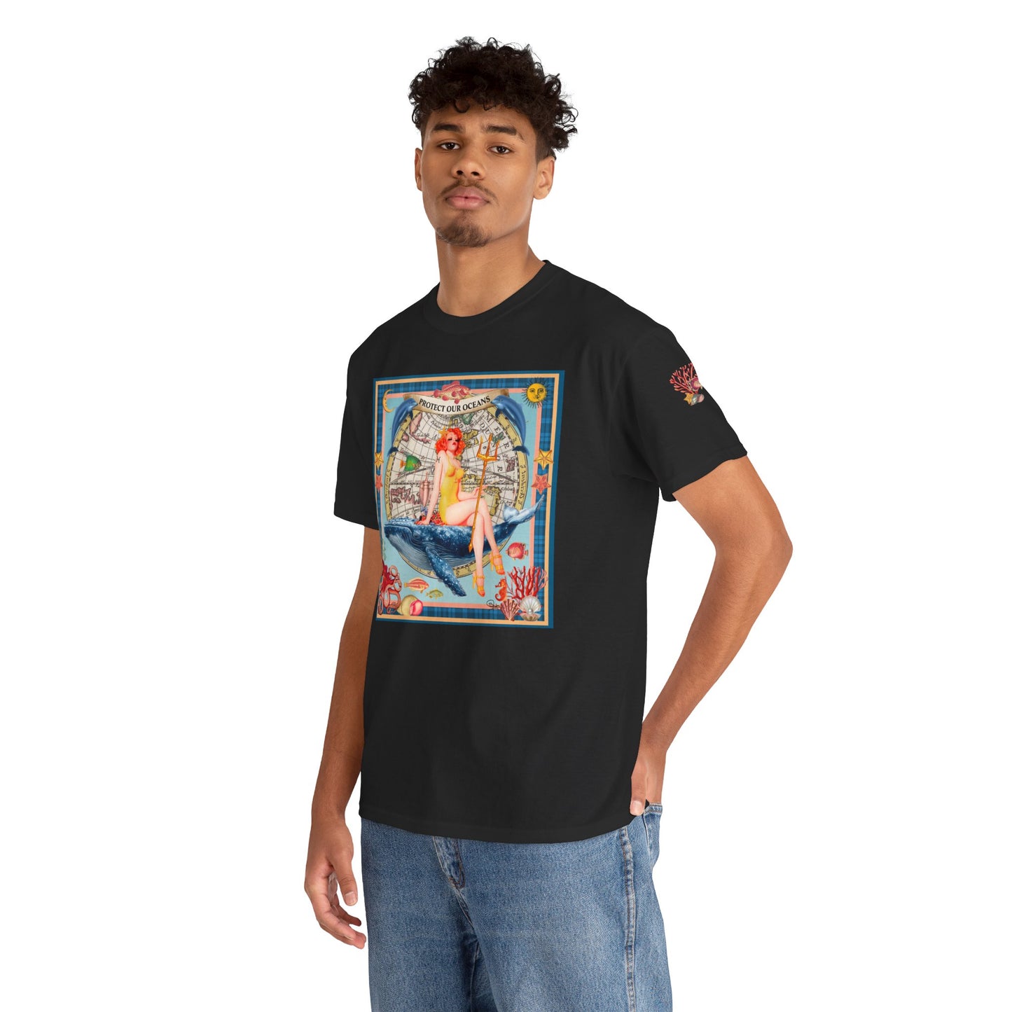 Protect Our Oceans - Unisex Cotton T-Shirt