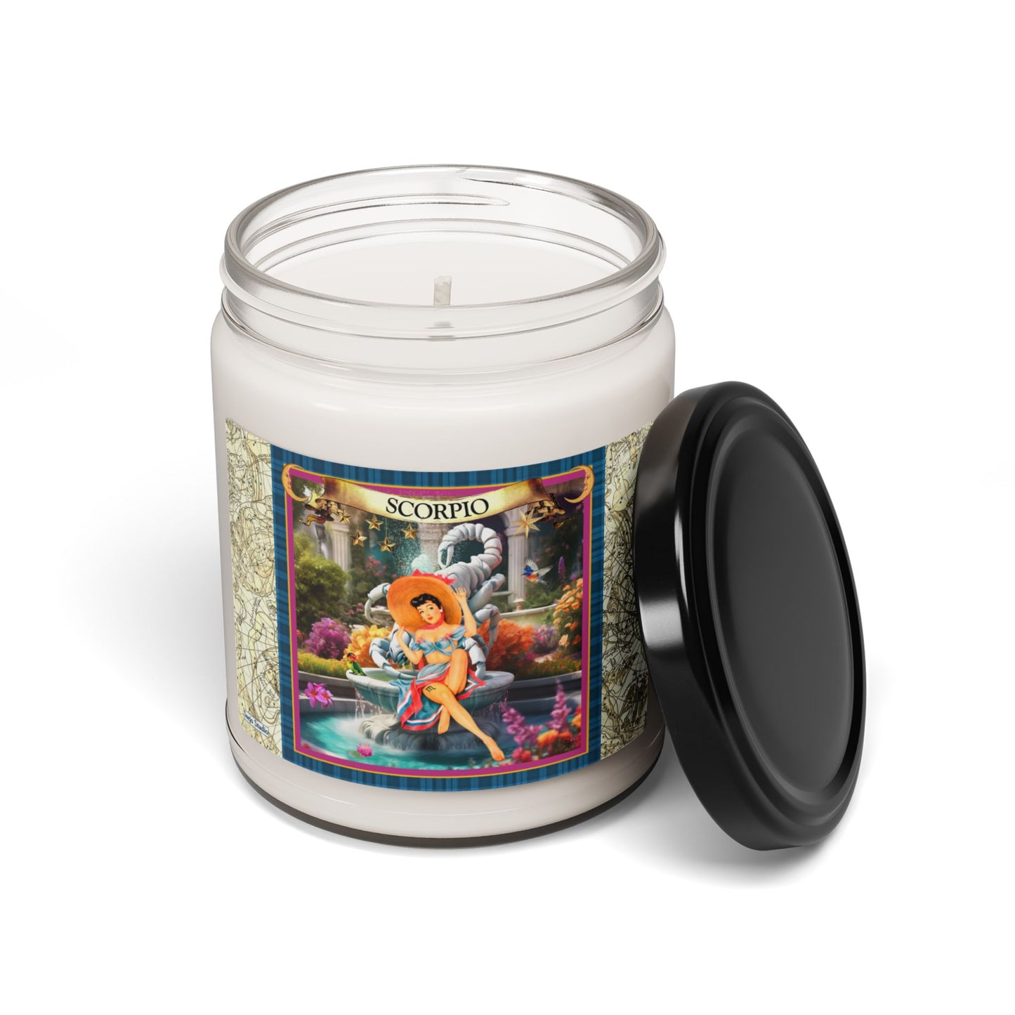 Scorpio II (Oct 24 - Nov 21) - Zodiac Scented Soy Candle, 9oz
