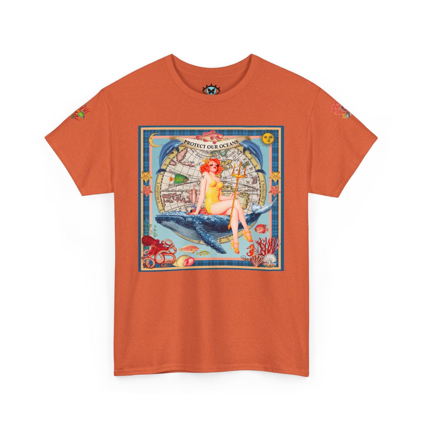 Protect Our Oceans - Unisex Cotton T-Shirt