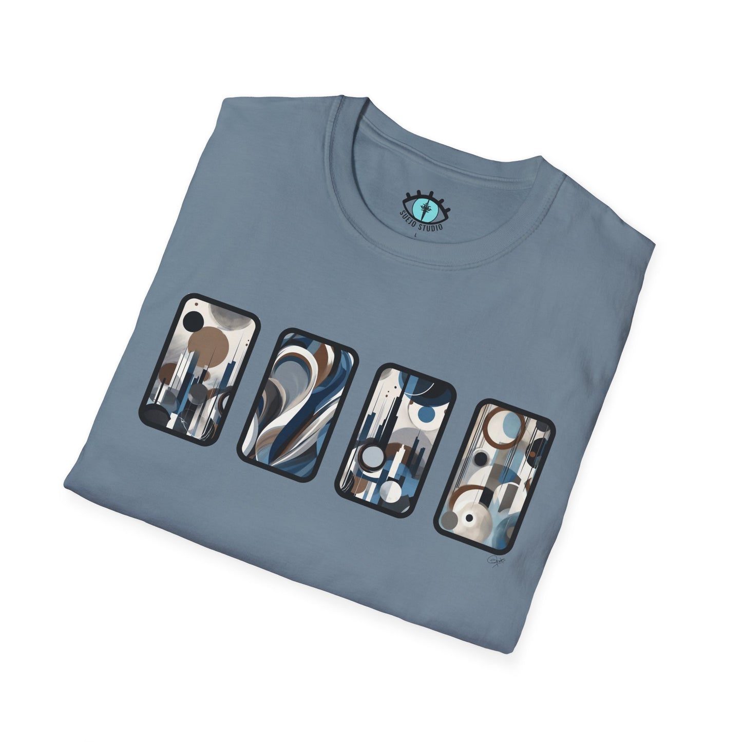 “Skyline” Abstract Art - Unisex T-Shirt
