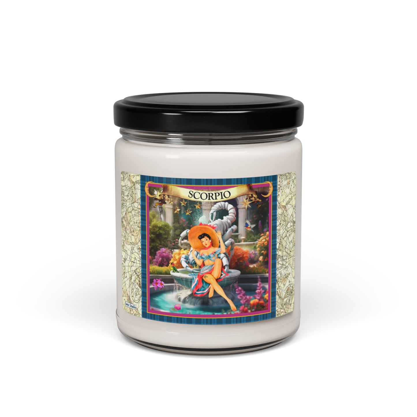 Scorpio II (Oct 24 - Nov 21) - Zodiac Scented Soy Candle, 9oz