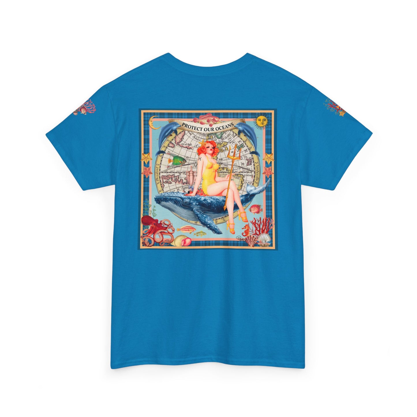 Protect Our Oceans - Unisex Cotton T-Shirt