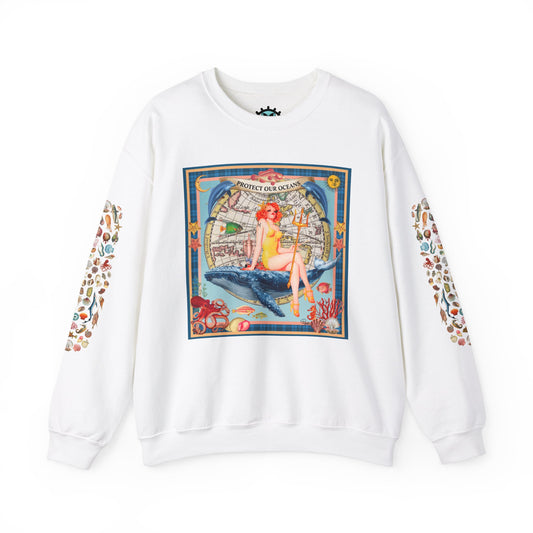 Protect Our Oceans - Unisex Crewneck Sweatshirt