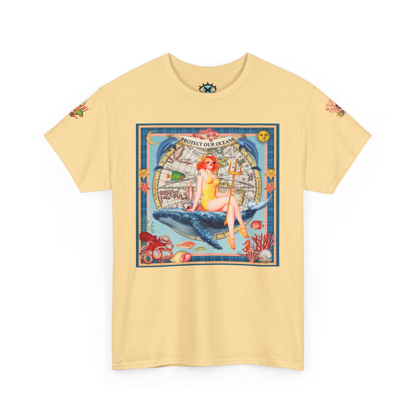 Protect Our Oceans - Unisex Cotton T-Shirt