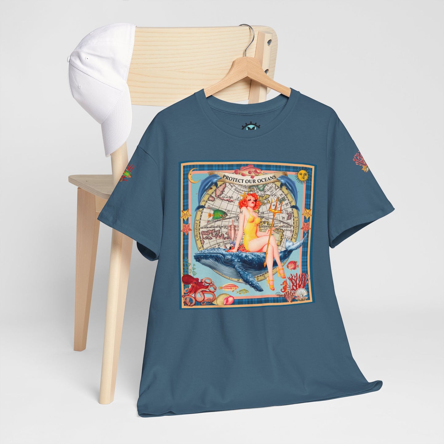 Protect Our Oceans - Unisex Cotton T-Shirt