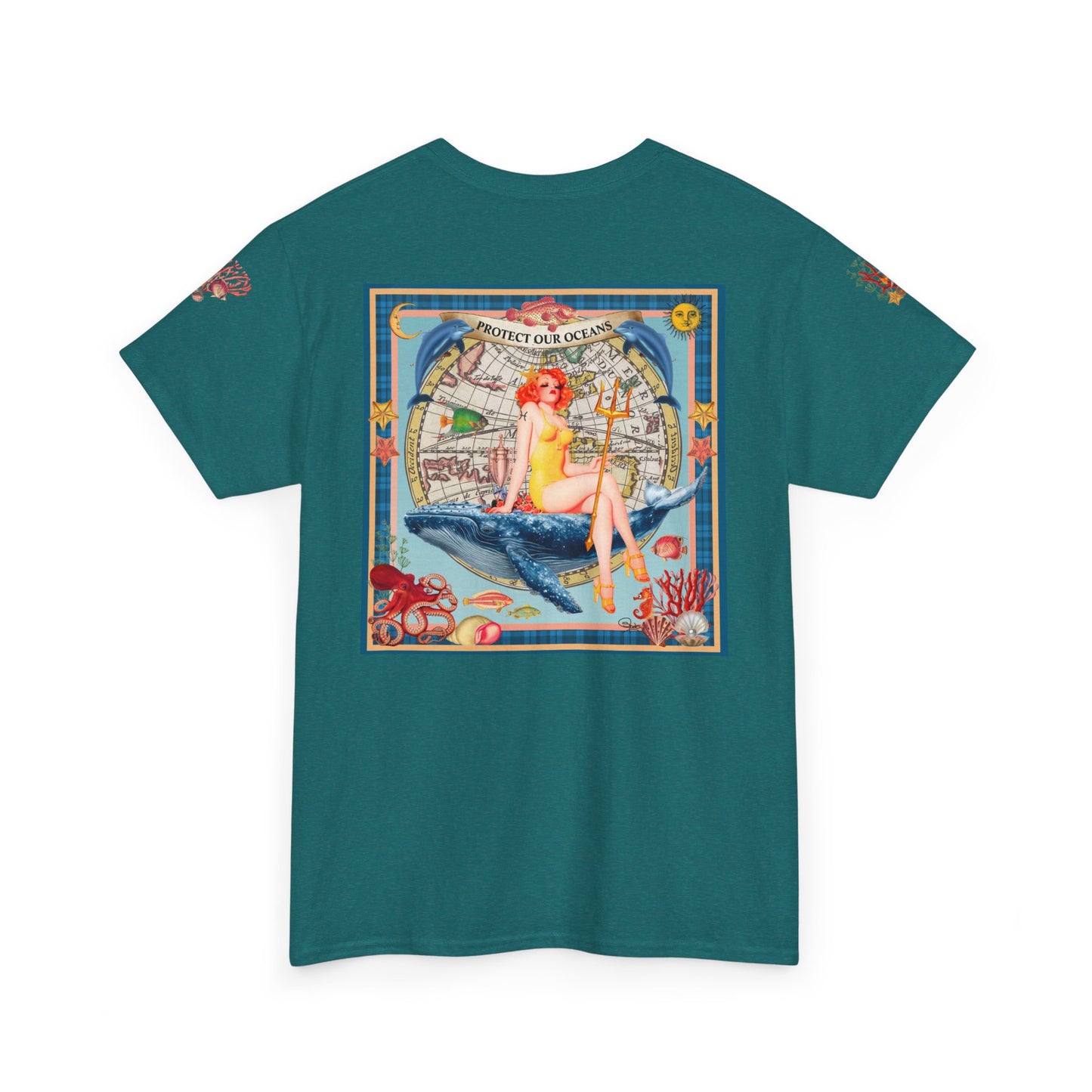 Protect Our Oceans - Unisex Cotton T-Shirt