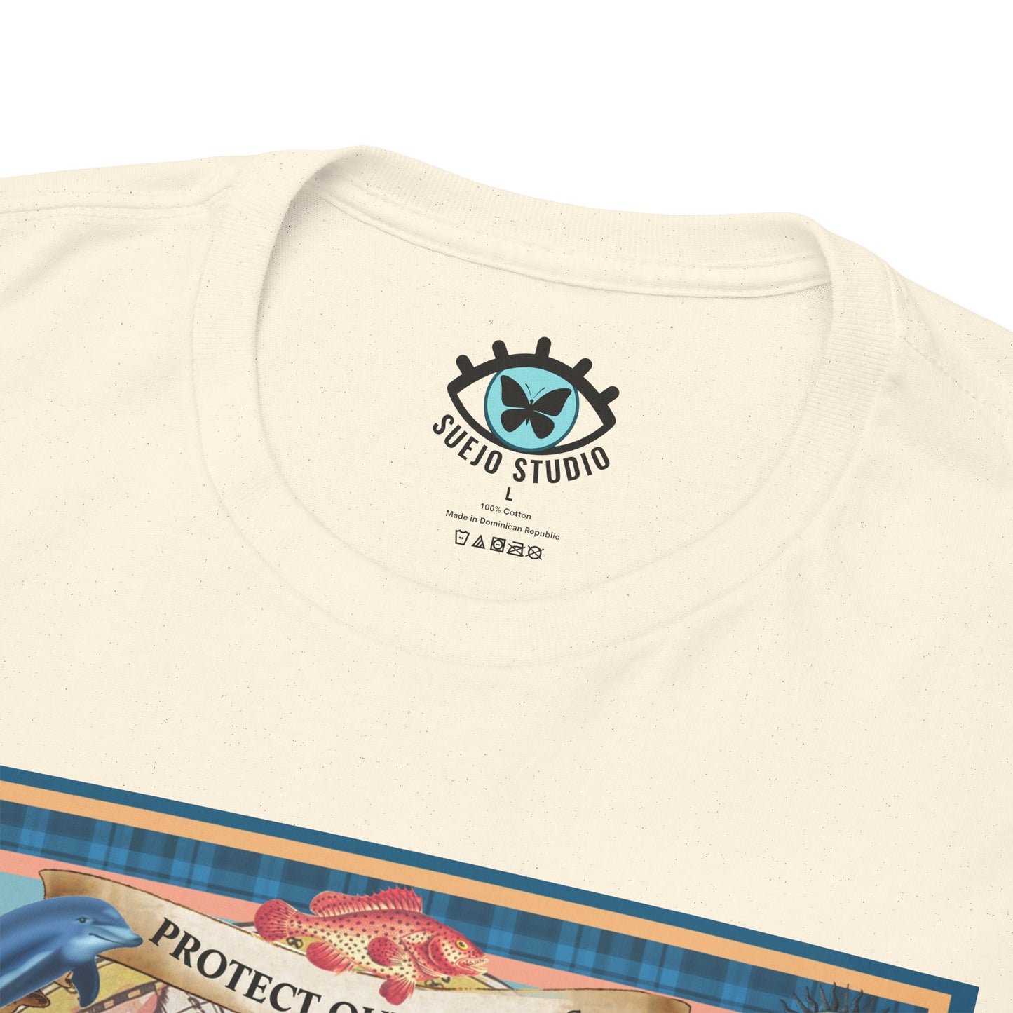 Protect Our Oceans - Unisex Cotton T-Shirt