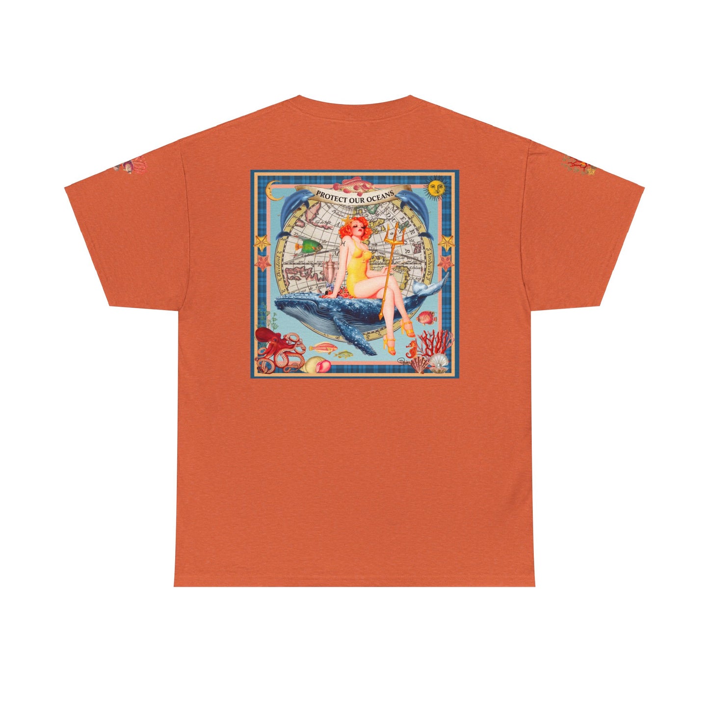 Protect Our Oceans - Unisex Cotton T-Shirt