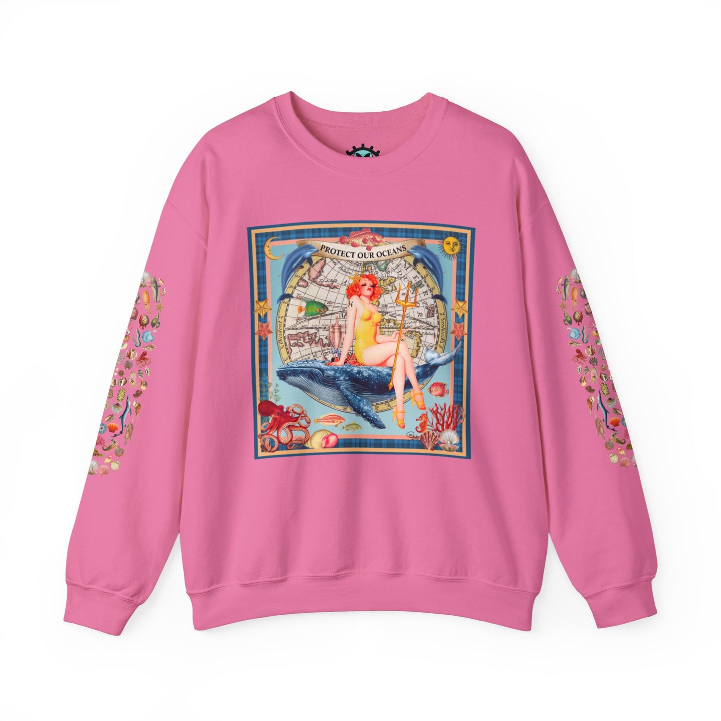 Protect Our Oceans - Unisex Crewneck Sweatshirt
