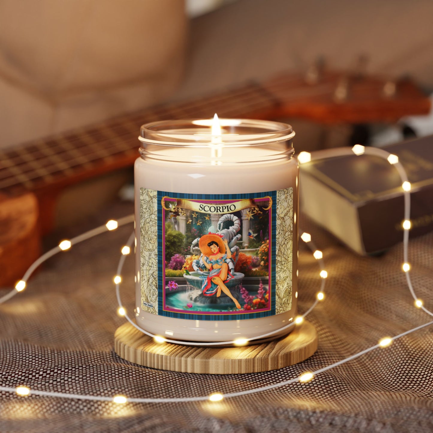 Scorpio II (Oct 24 - Nov 21) - Zodiac Scented Soy Candle, 9oz