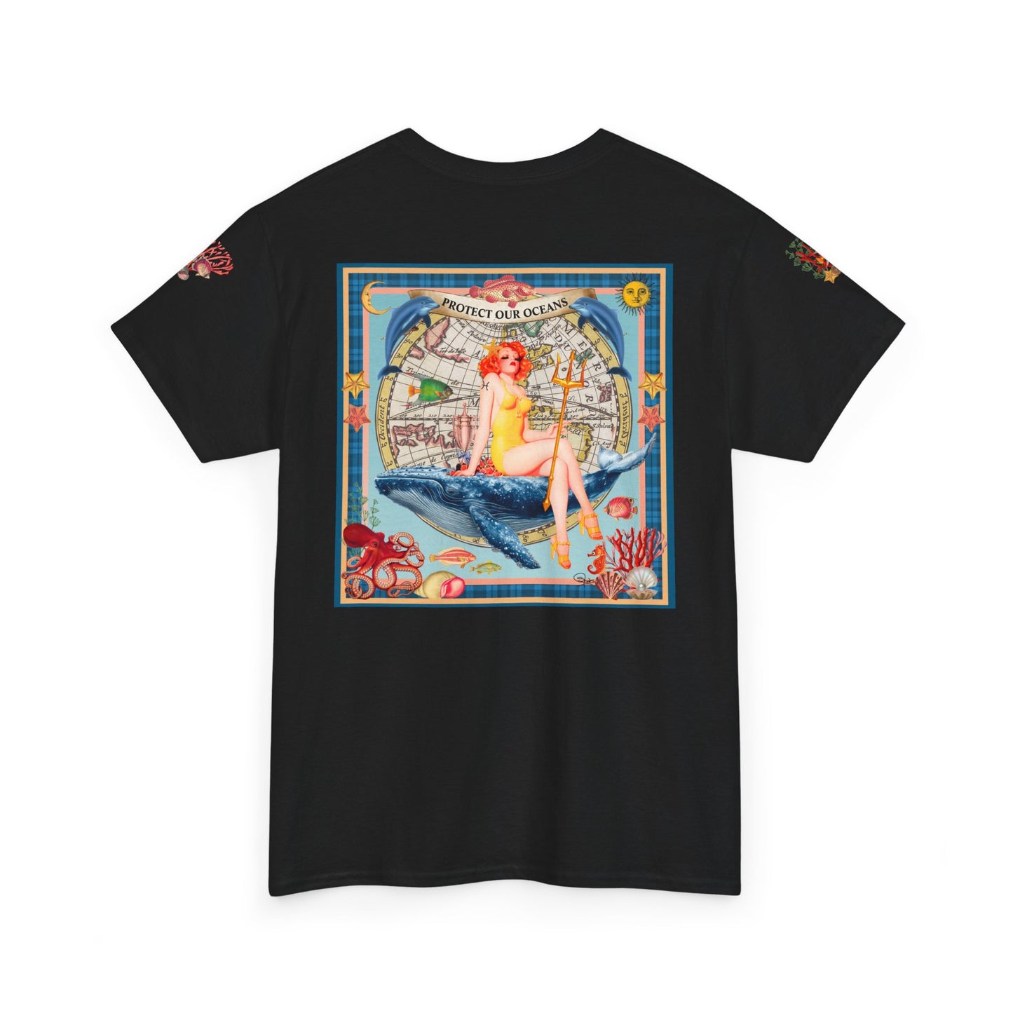 Protect Our Oceans - Unisex Cotton T-Shirt