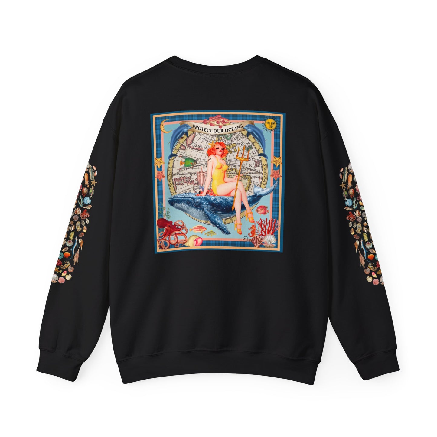 Protect Our Oceans - Unisex Crewneck Sweatshirt