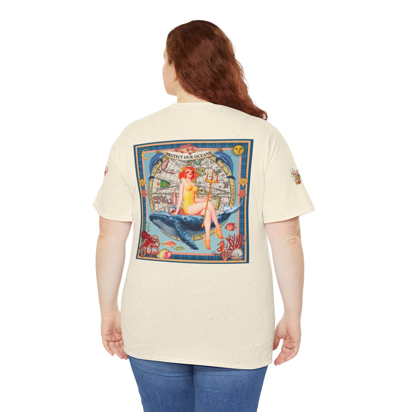 Protect Our Oceans - Unisex Cotton T-Shirt