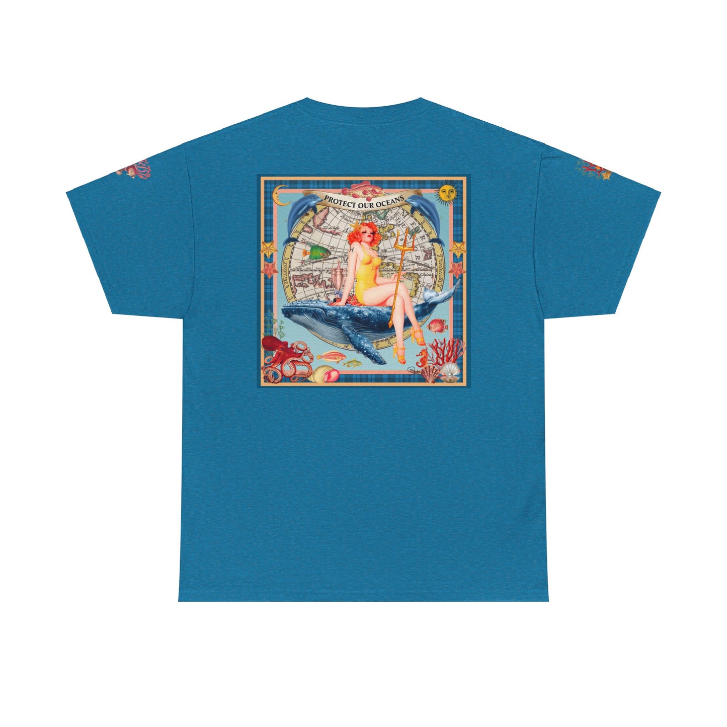 Protect Our Oceans - Unisex Cotton T-Shirt