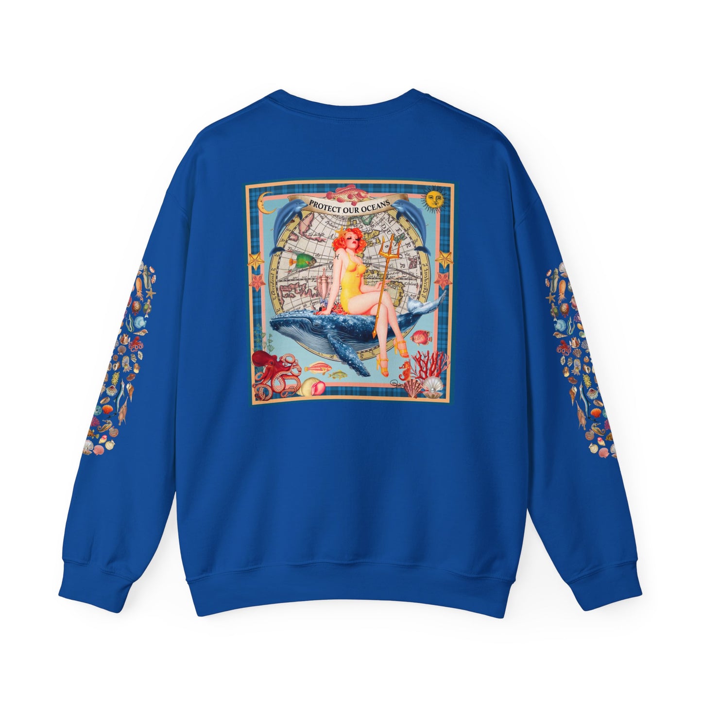 Protect Our Oceans - Unisex Crewneck Sweatshirt