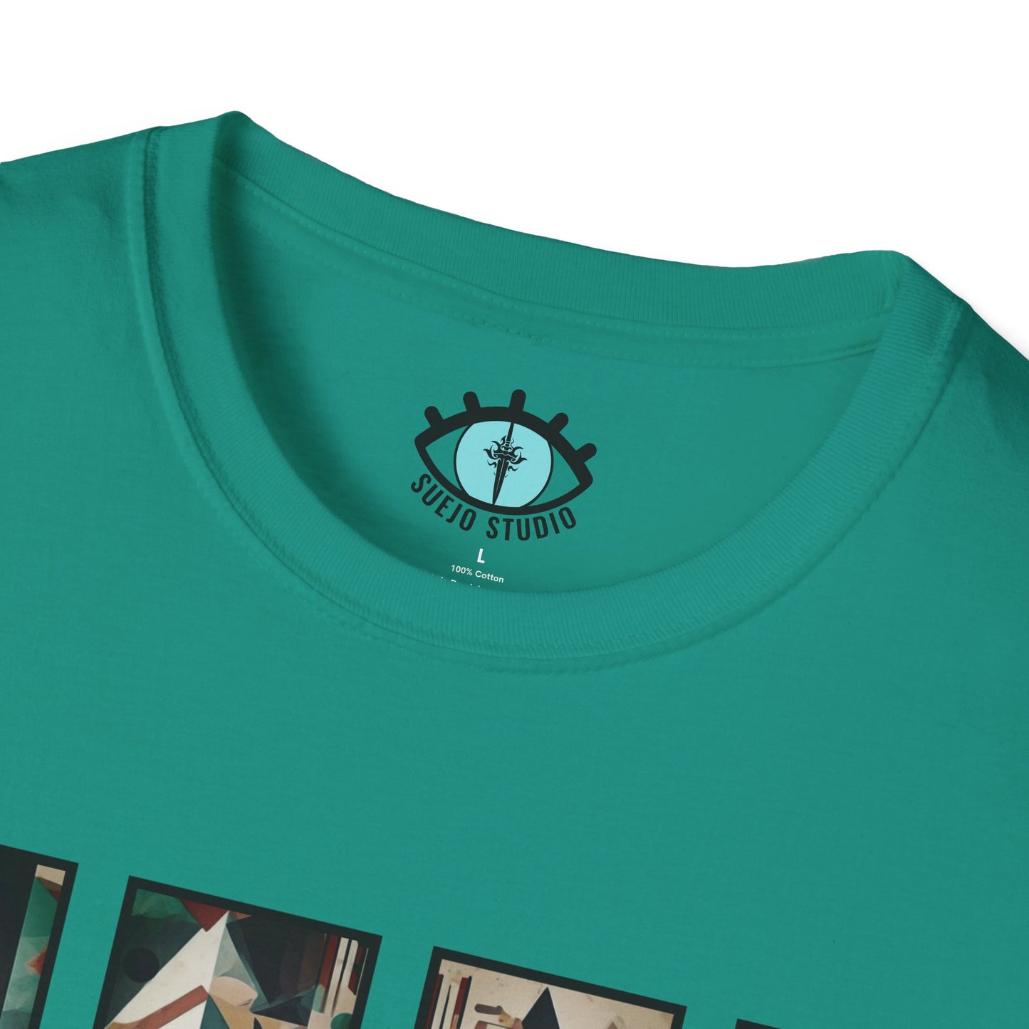 “Cityscape” Abstract Art - Unisex T-Shirt