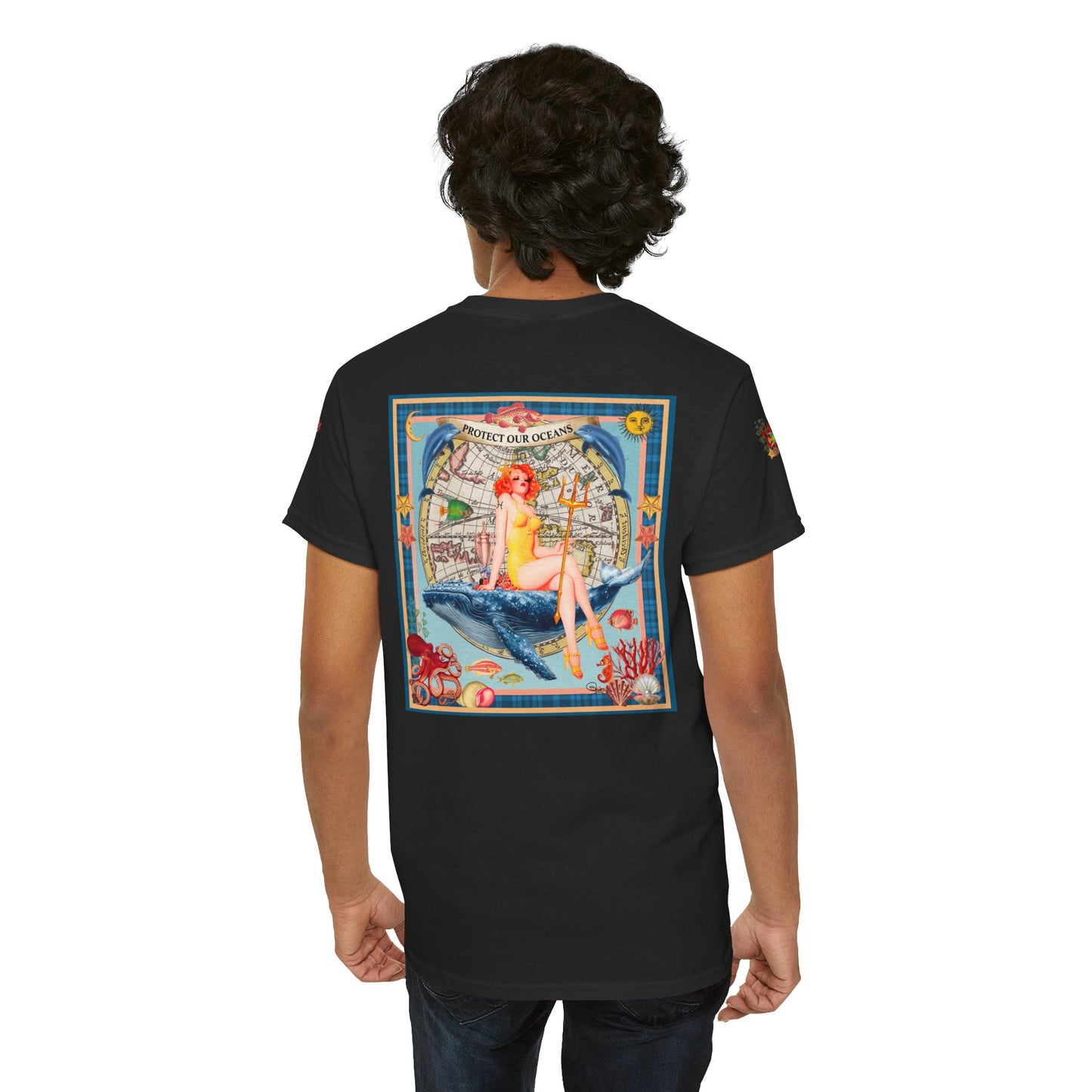 Protect Our Oceans - Unisex Cotton T-Shirt