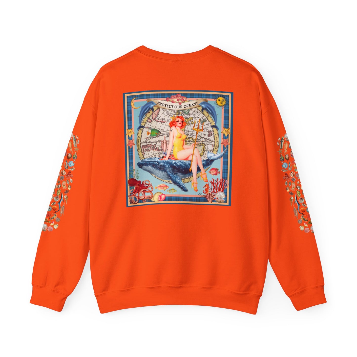 Protect Our Oceans - Unisex Crewneck Sweatshirt