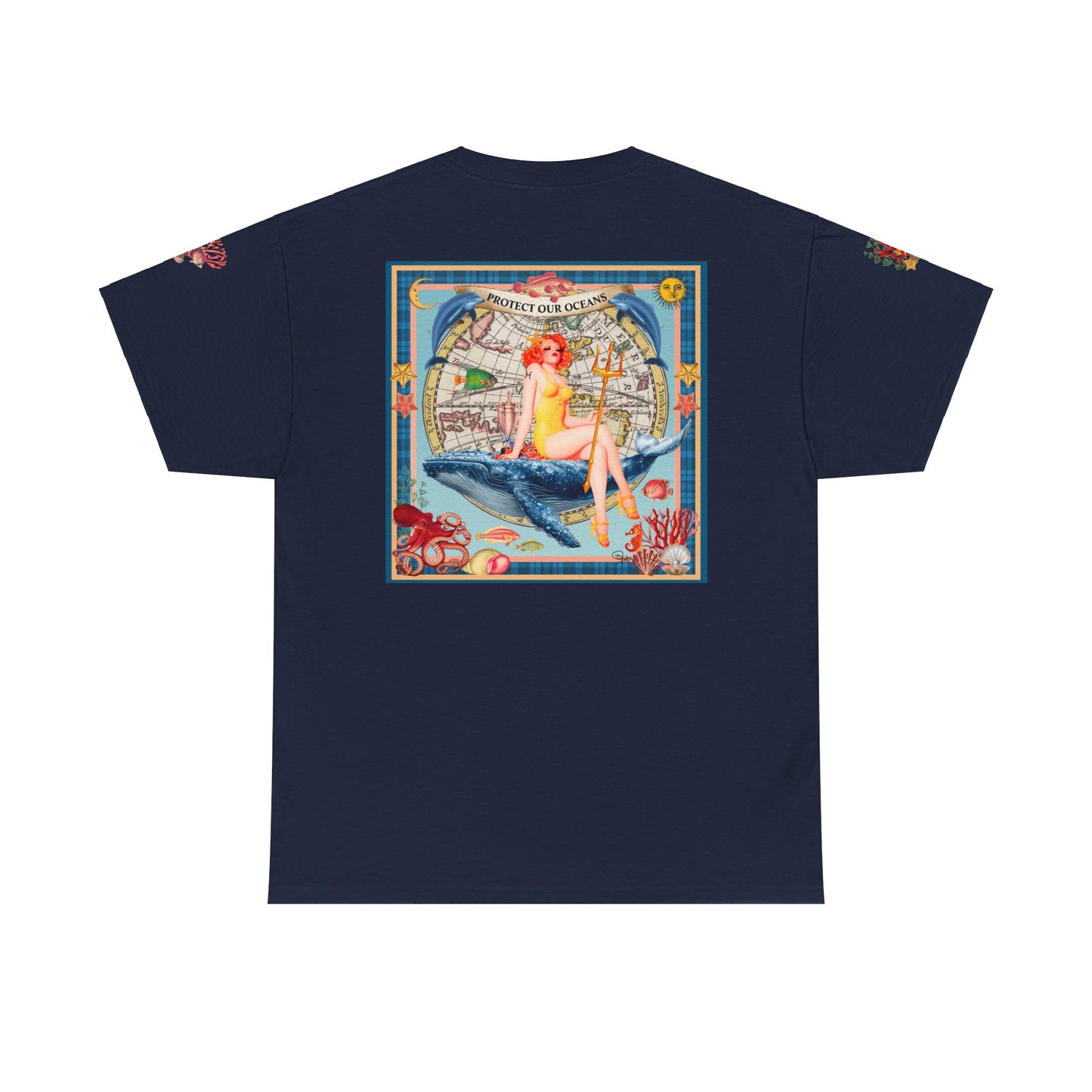Protect Our Oceans - Unisex Cotton T-Shirt
