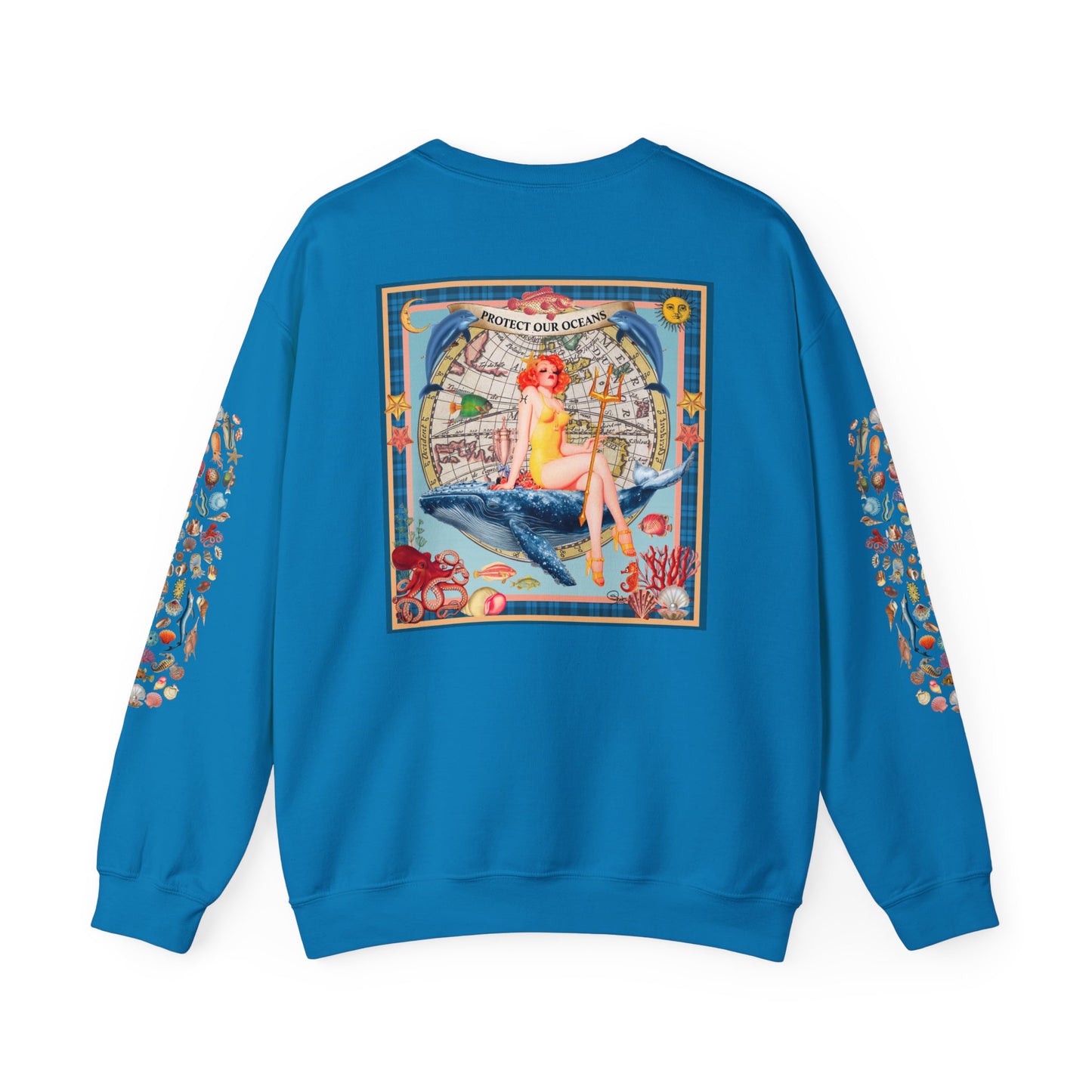 Protect Our Oceans - Unisex Crewneck Sweatshirt