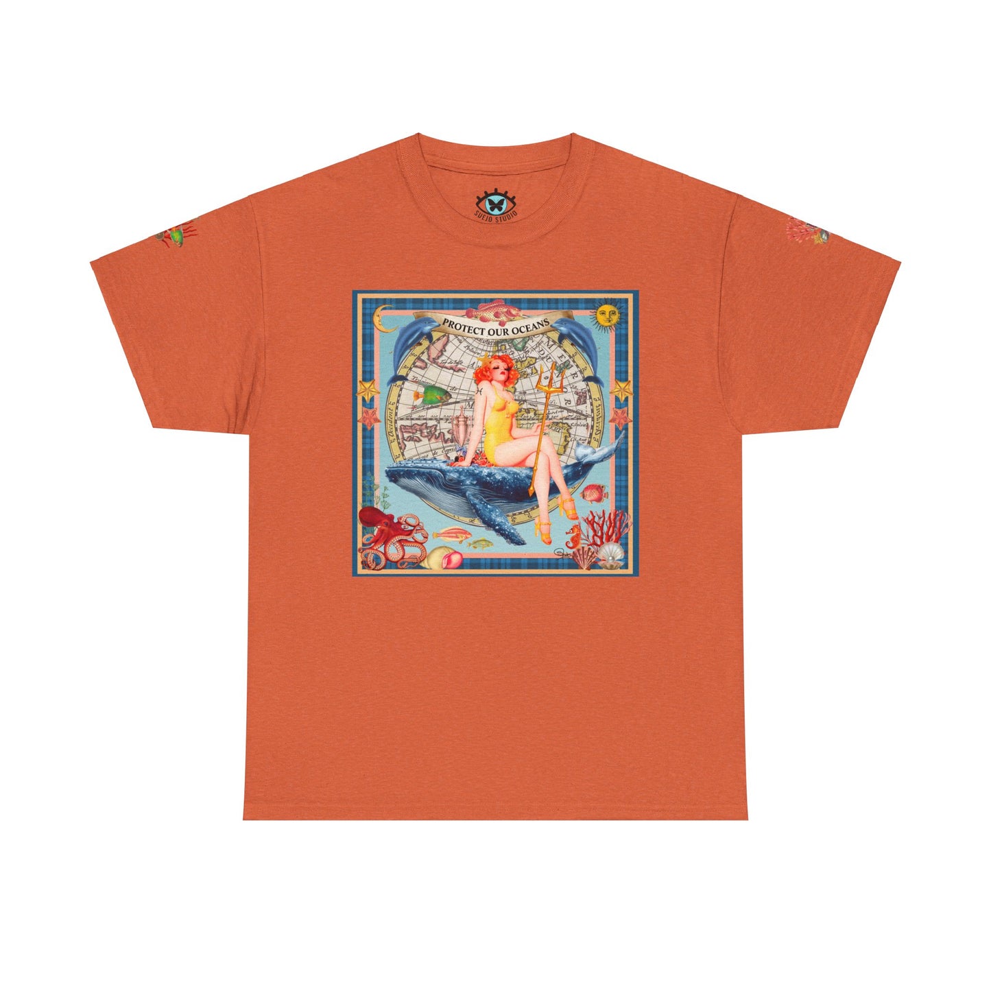 Protect Our Oceans - Unisex Cotton T-Shirt