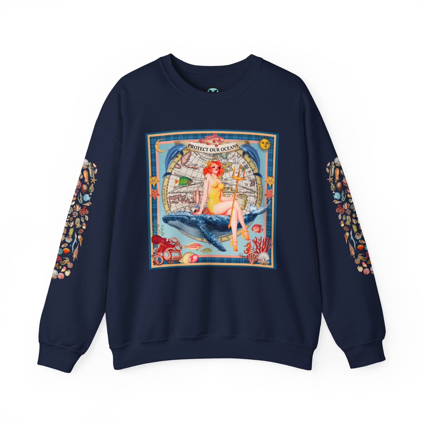 Protect Our Oceans - Unisex Crewneck Sweatshirt