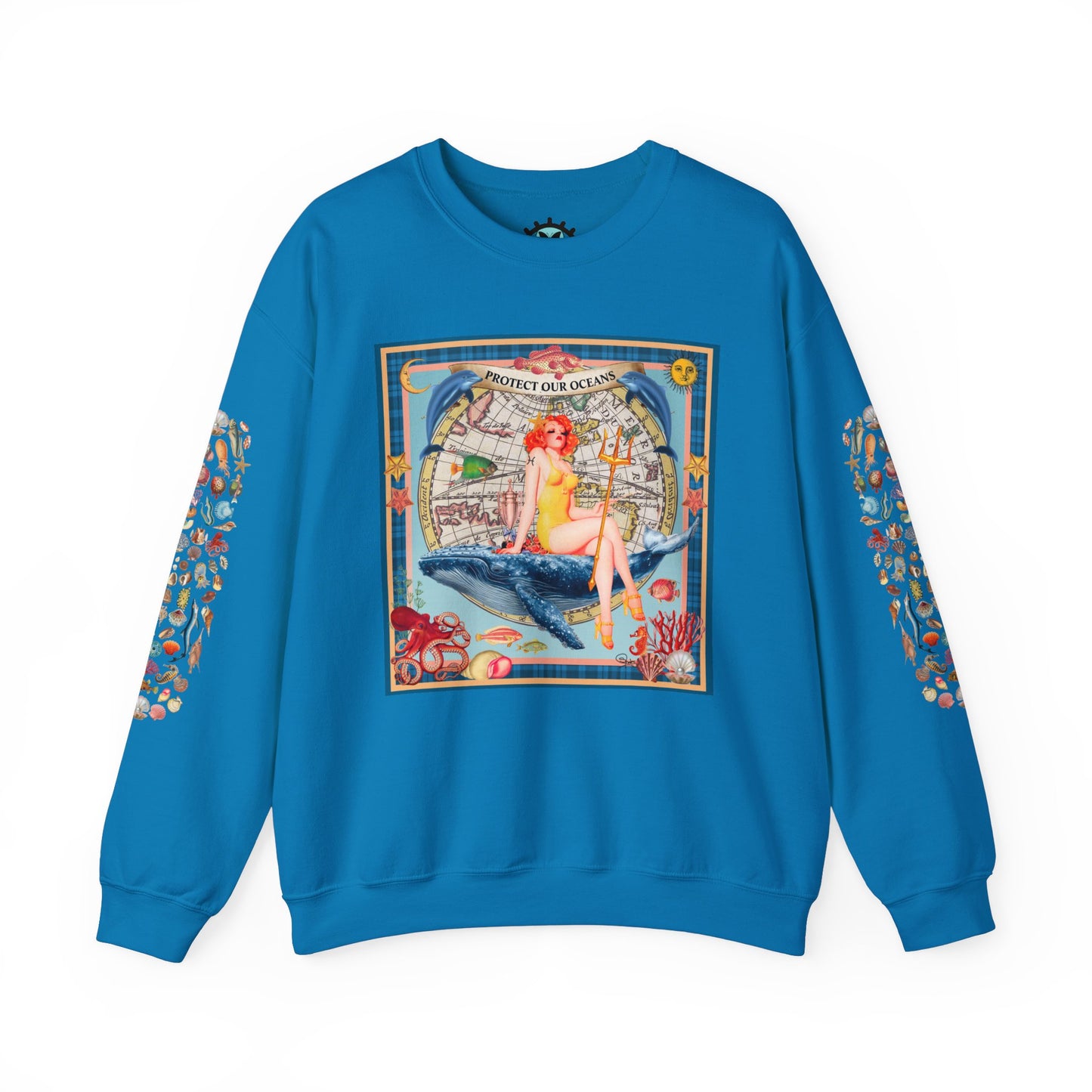 Protect Our Oceans - Unisex Crewneck Sweatshirt