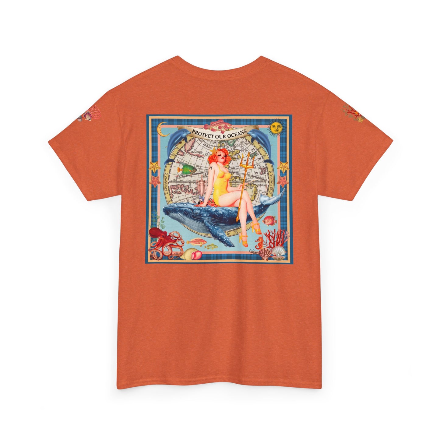 Protect Our Oceans - Unisex Cotton T-Shirt