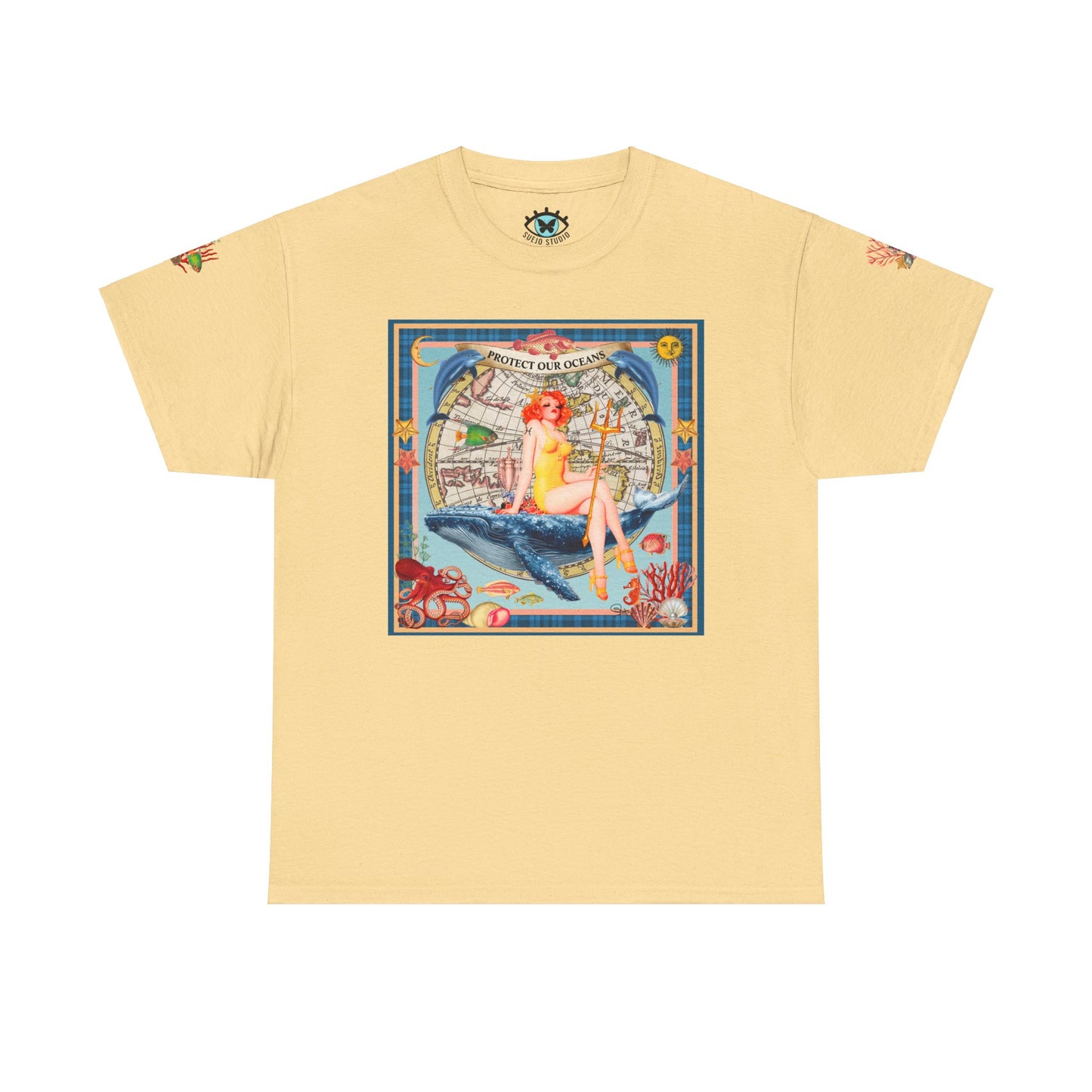 Protect Our Oceans - Unisex Cotton T-Shirt