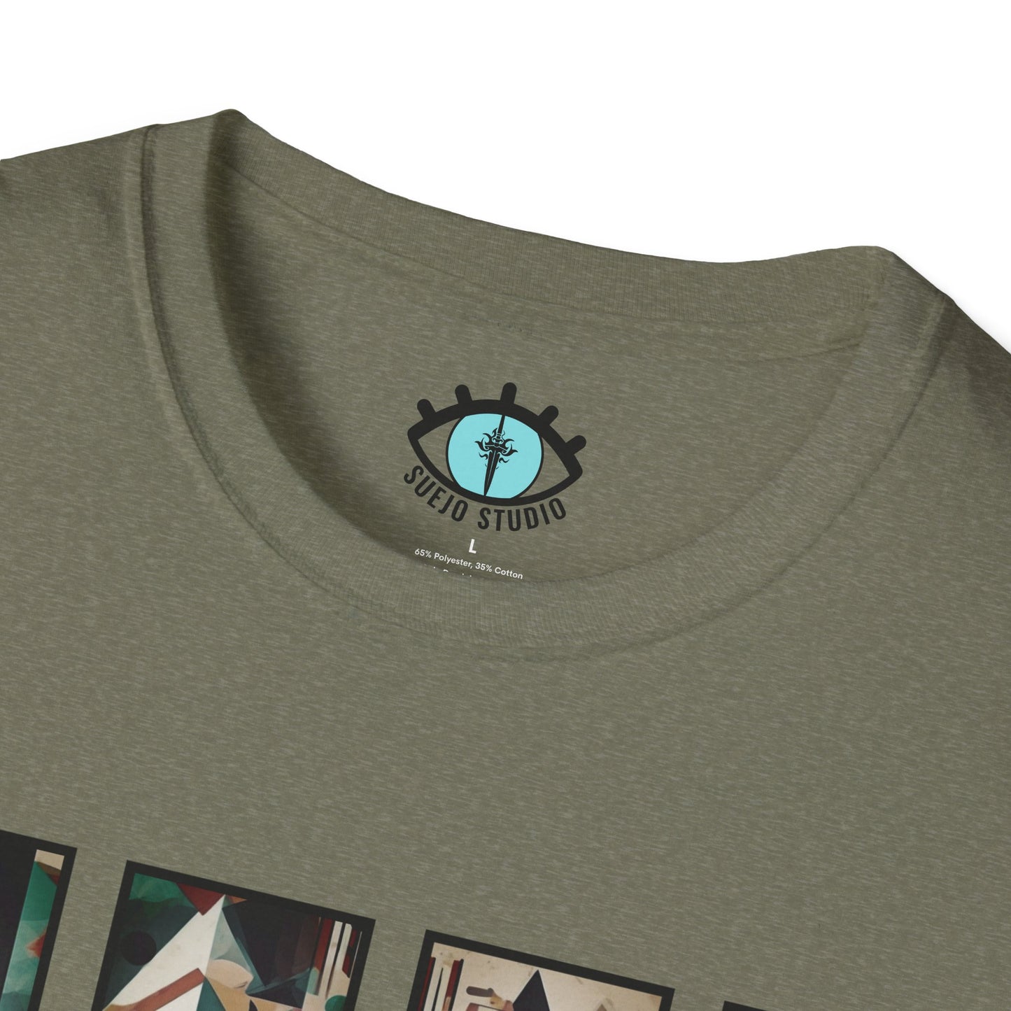 “Cityscape” Abstract Art - Unisex T-Shirt