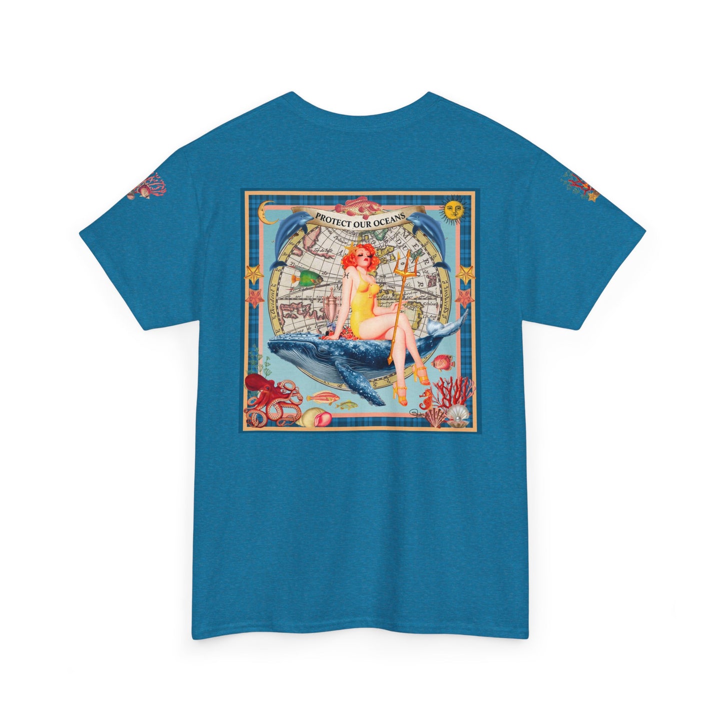Protect Our Oceans - Unisex Cotton T-Shirt