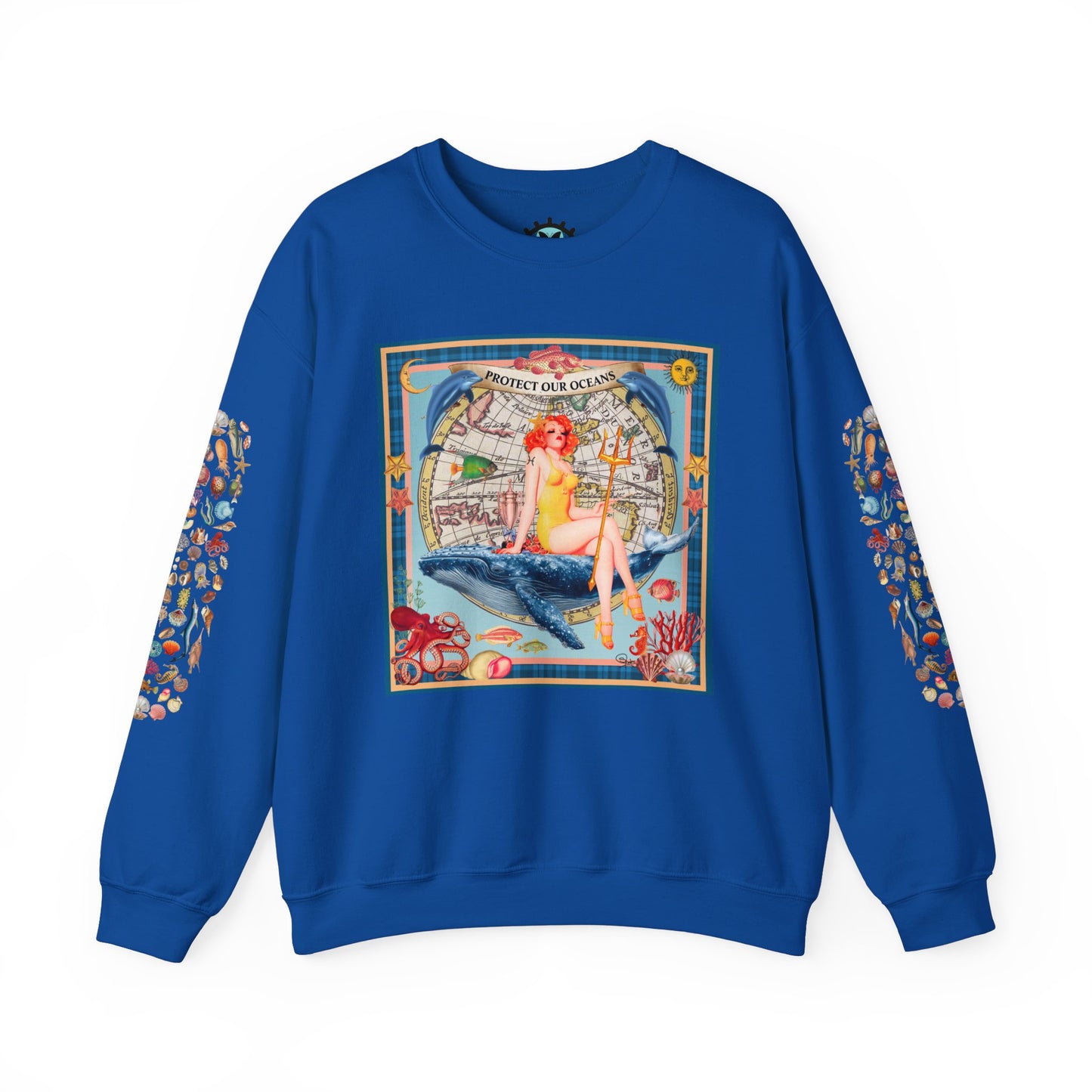 Protect Our Oceans - Unisex Crewneck Sweatshirt