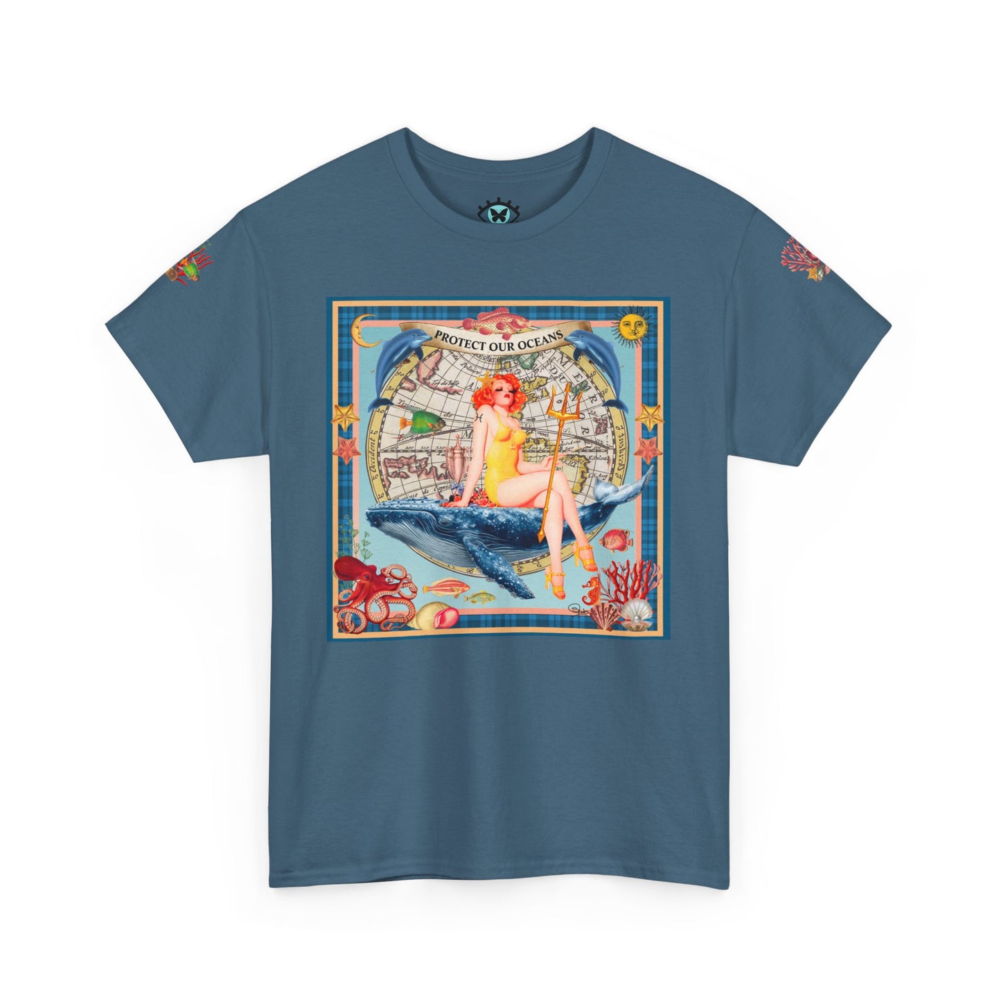 Protect Our Oceans - Unisex Cotton T-Shirt
