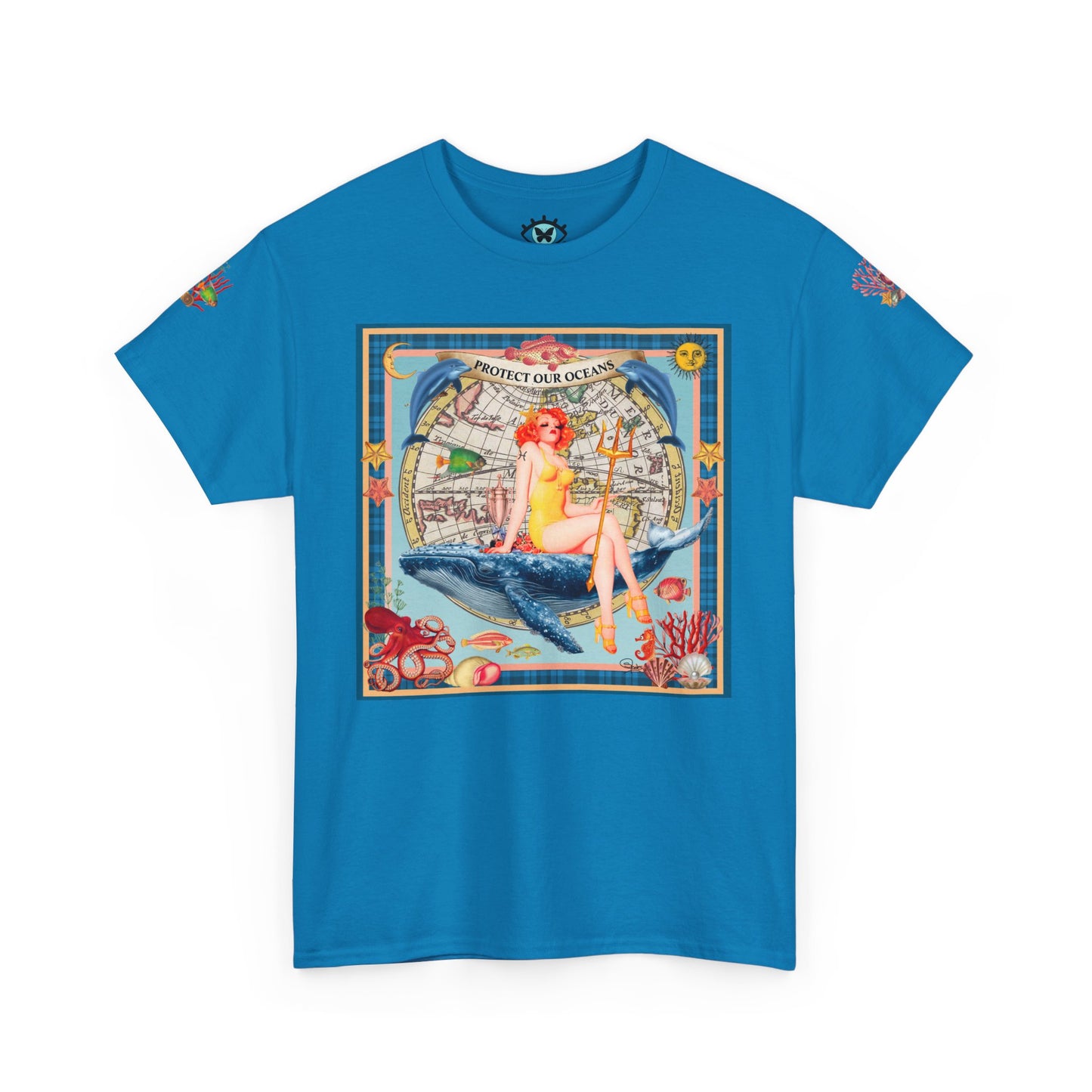 Protect Our Oceans - Unisex Cotton T-Shirt