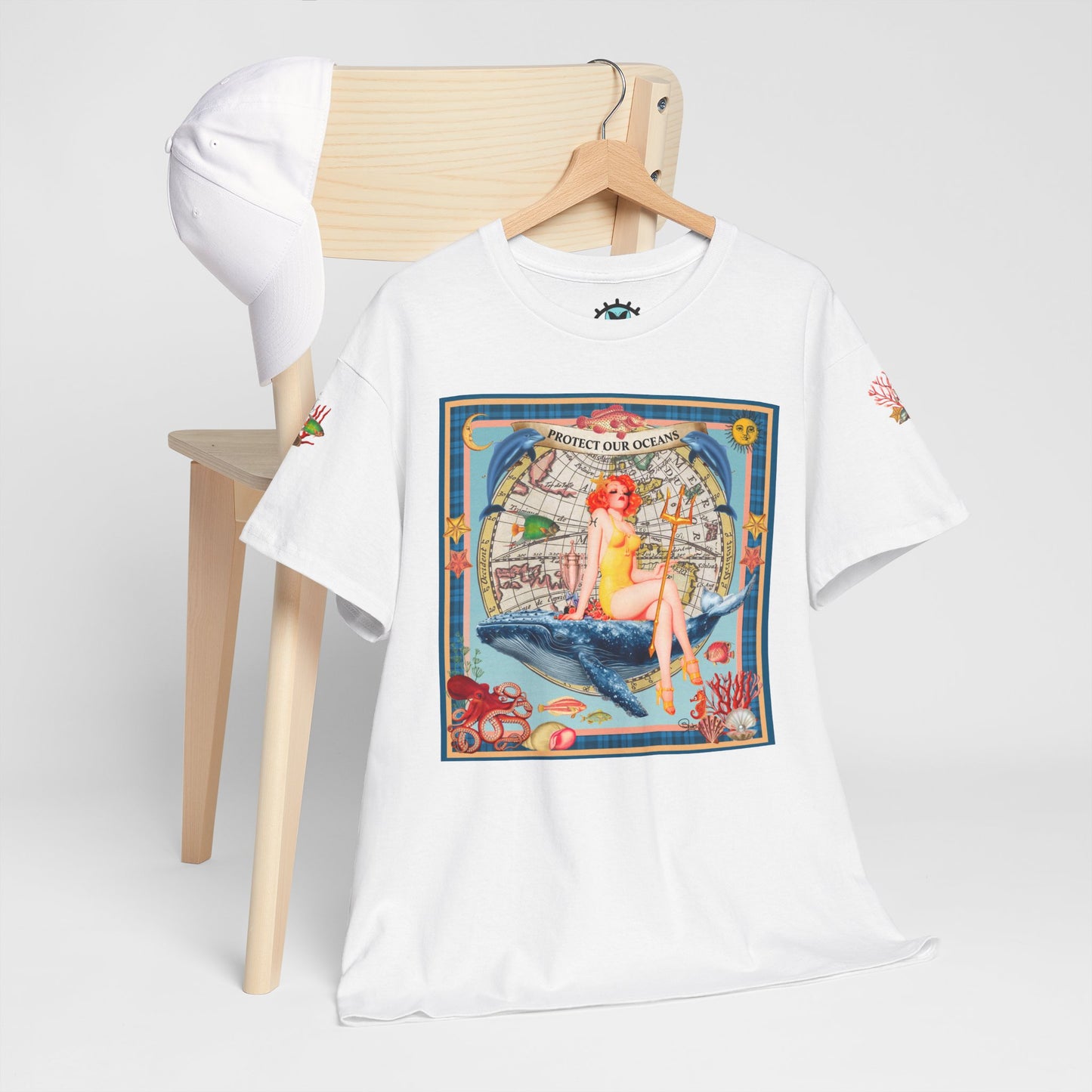 Protect Our Oceans - Unisex Cotton T-Shirt