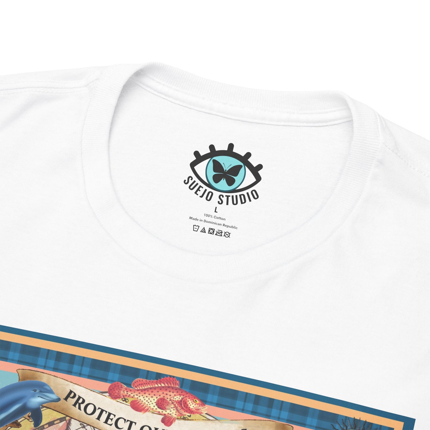 Protect Our Oceans - Unisex Cotton T-Shirt