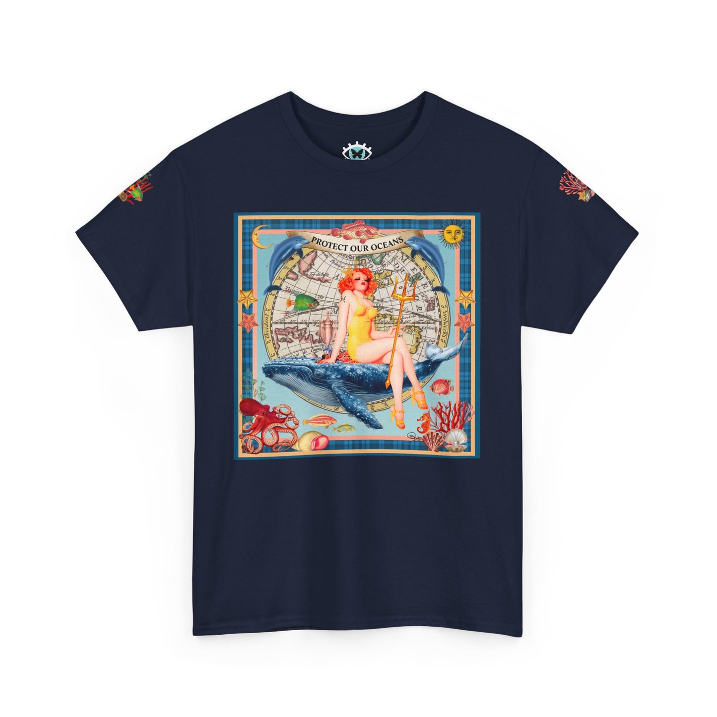 Protect Our Oceans - Unisex Cotton T-Shirt