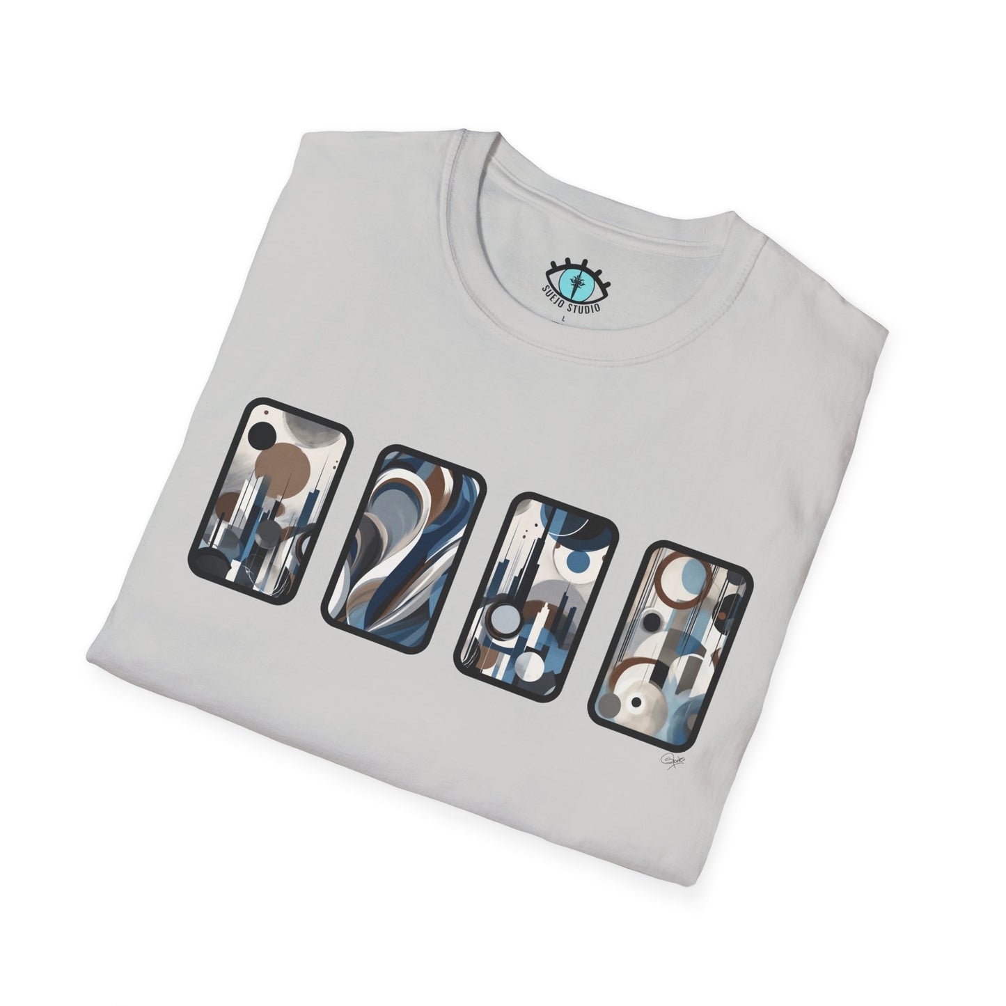 “Skyline” Abstract Art - Unisex T-Shirt