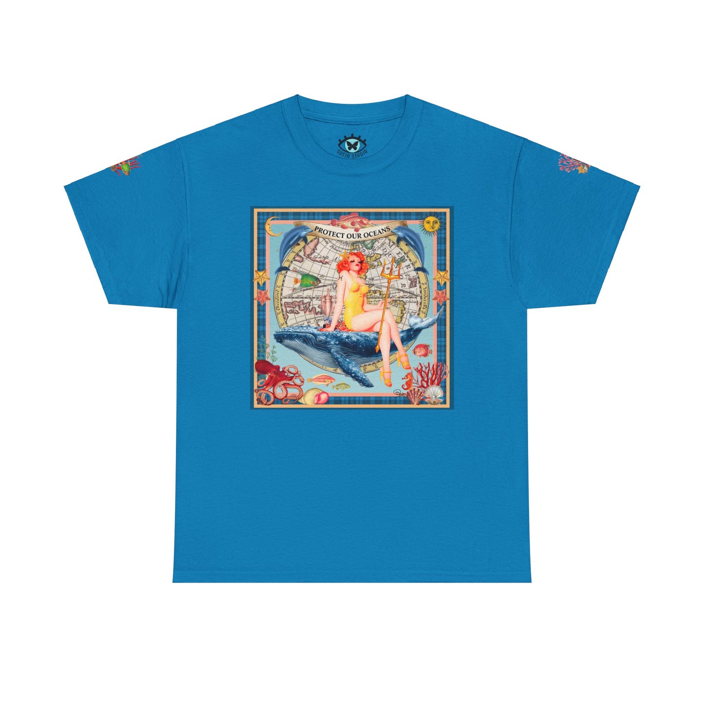 Protect Our Oceans - Unisex Cotton T-Shirt