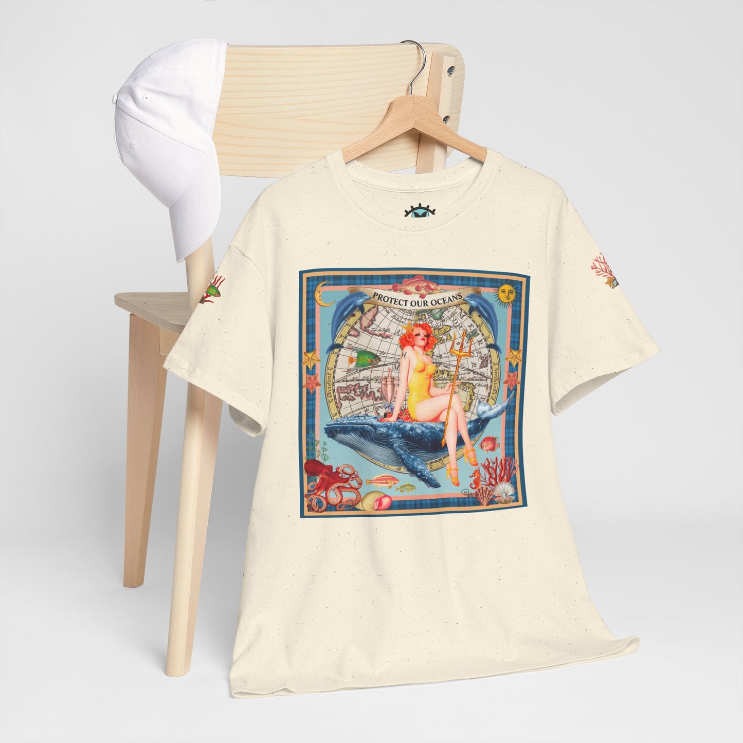 Protect Our Oceans - Unisex Cotton T-Shirt