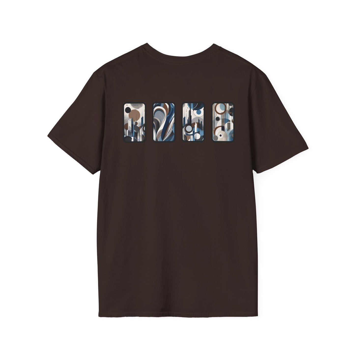 “Skyline” Abstract Art - Unisex T-Shirt