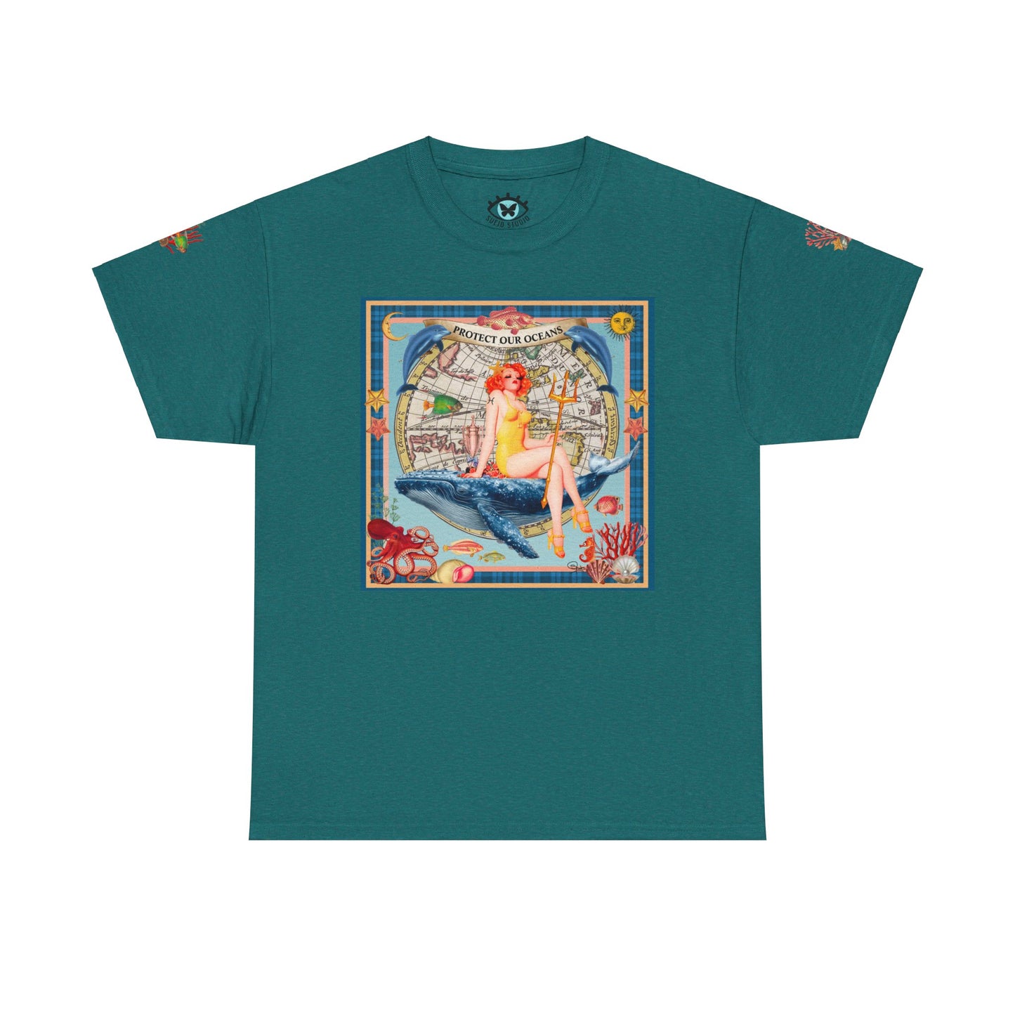 Protect Our Oceans - Unisex Cotton T-Shirt